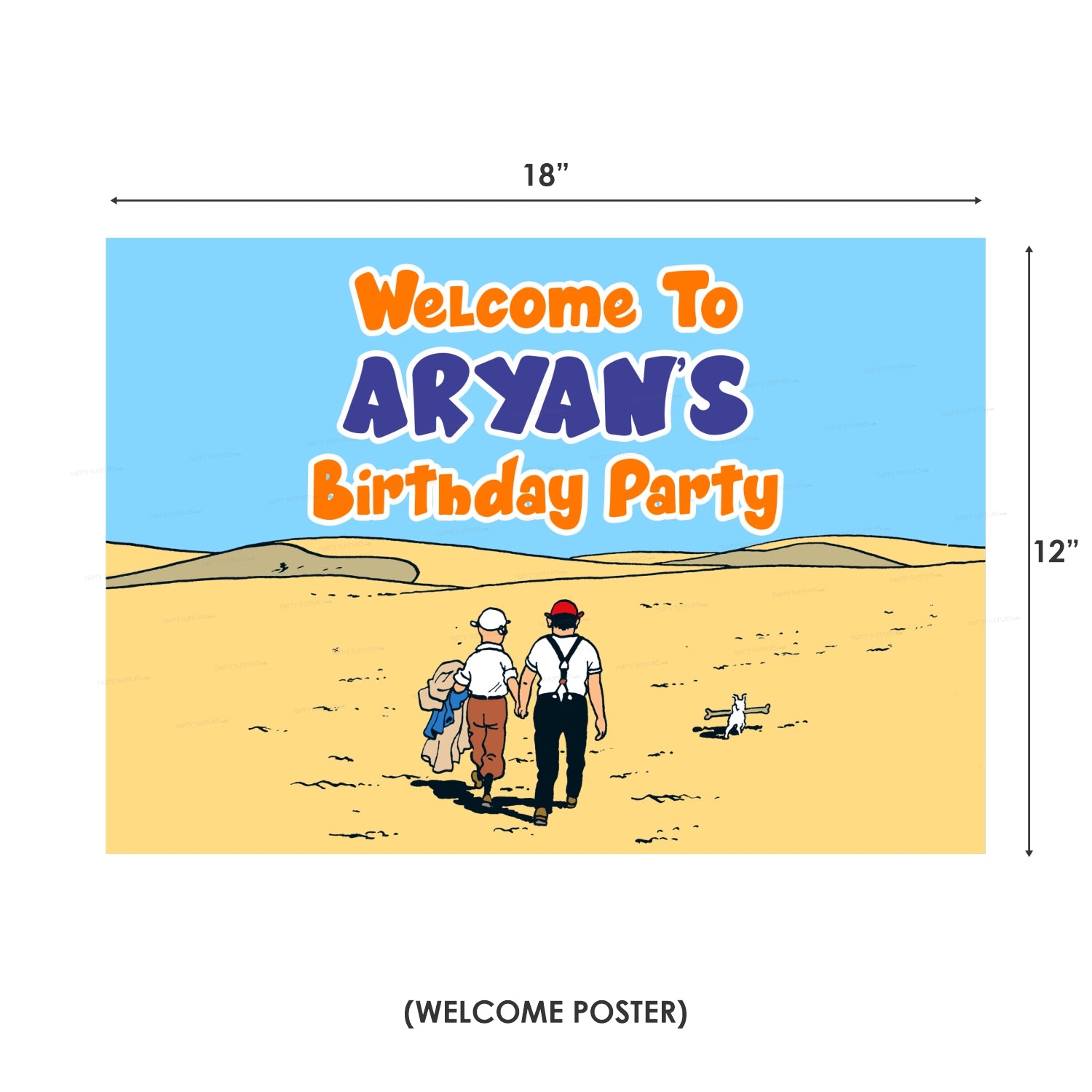 Tintin Theme Heritage Combo Kit