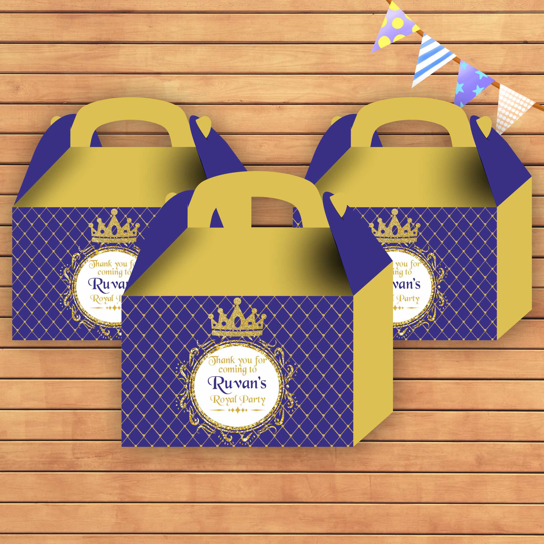 Prince Theme Goodie Return Gift Boxes
