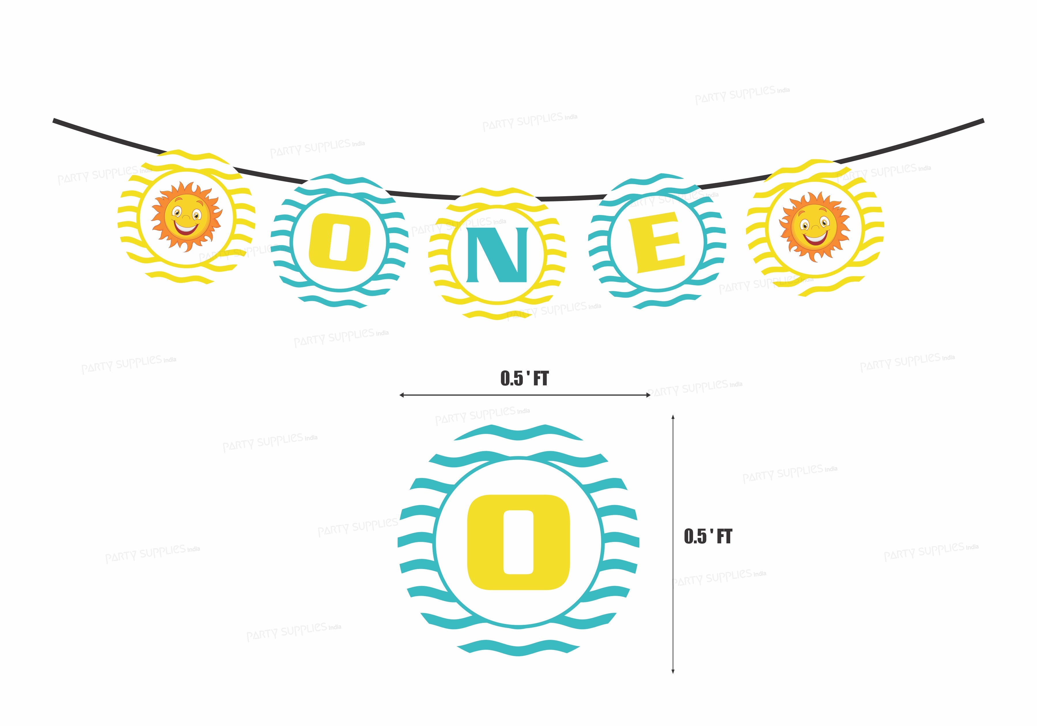 Sunshine Theme Boy Baby Age Hanging