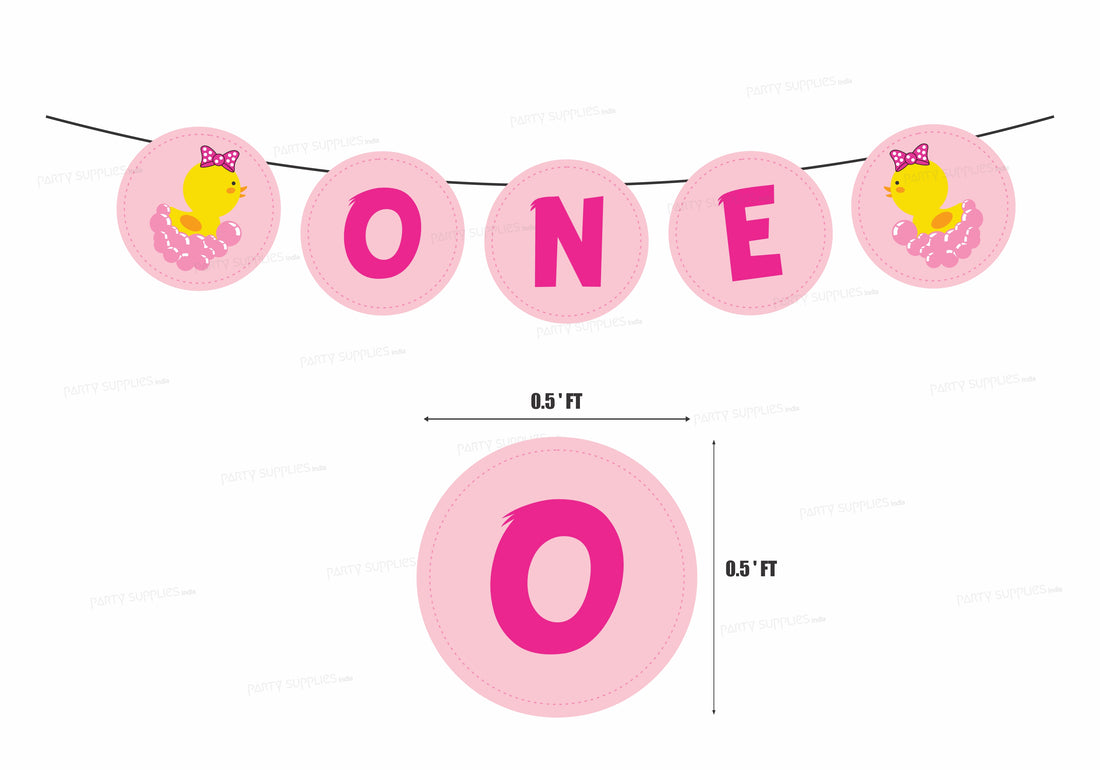 Duck Theme Girl Baby Age Hanging