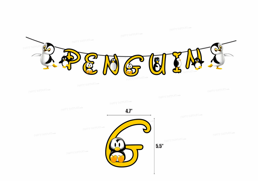 Penguin Theme Name Hanging