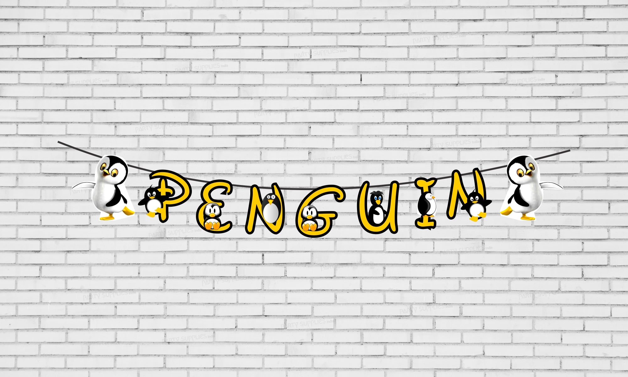 Penguin Theme Name Hanging