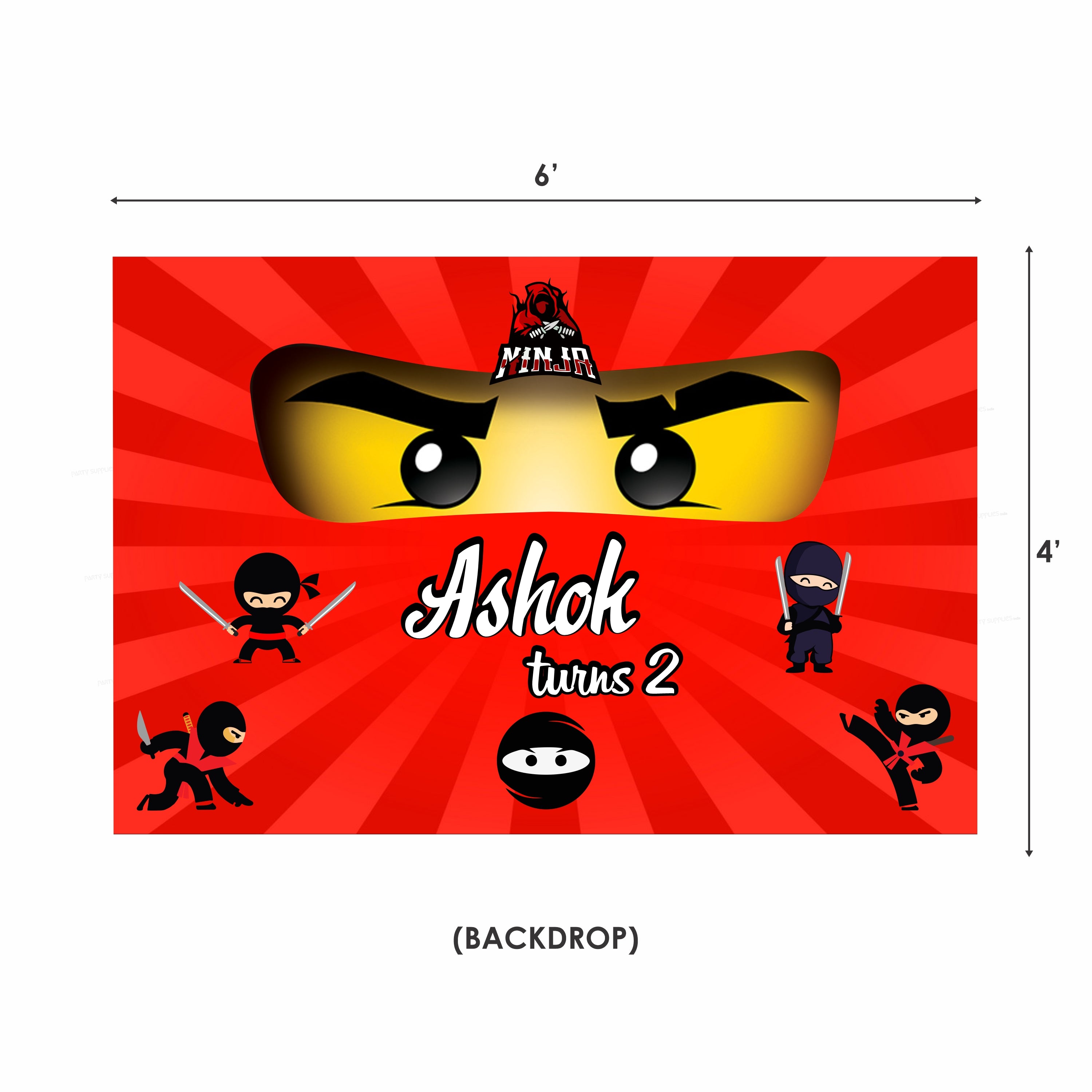 Ninja Theme Exclusive Combo Kit