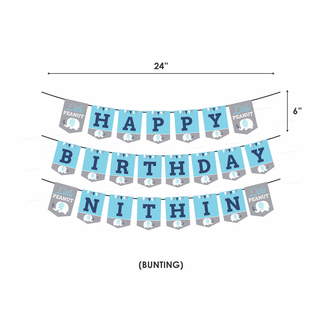 Blue Elephant Theme Heritage Kit