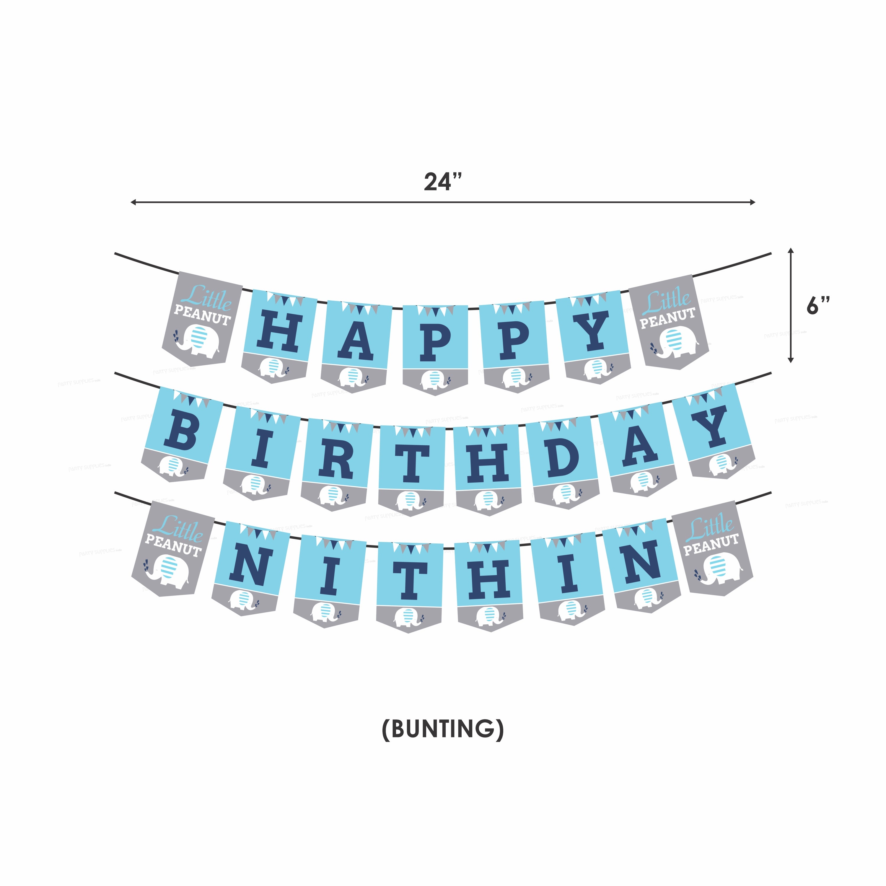 Blue Elephant Theme Heritage Kit