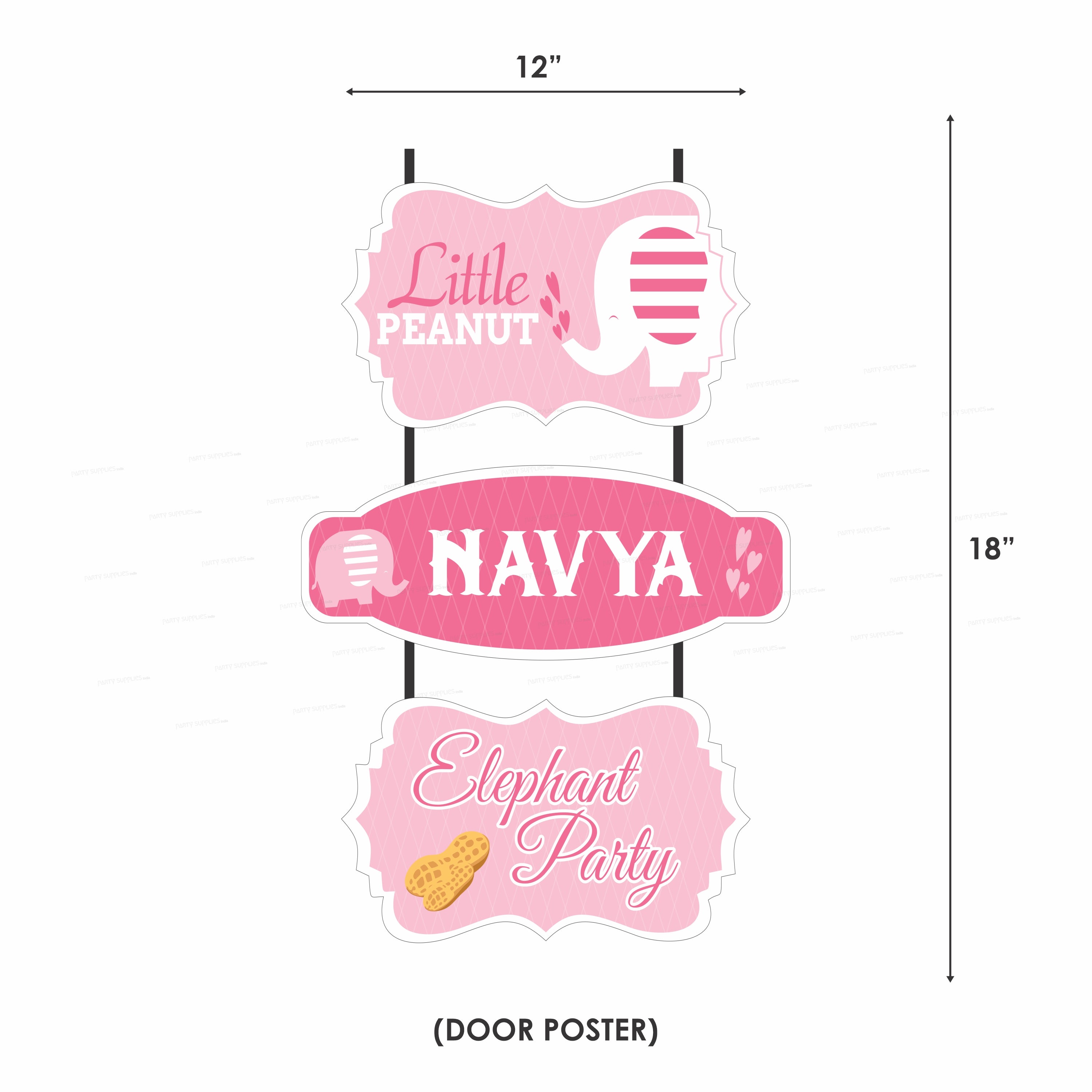 Pink Elephant Theme Preferred Kit