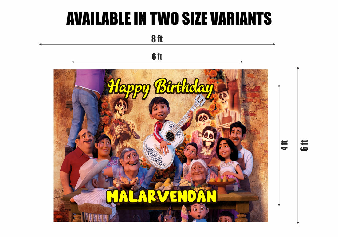 Coco Theme Premium Backdrop