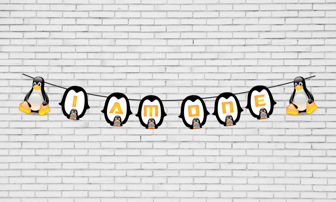 Penguin Theme Baby Age Hanging