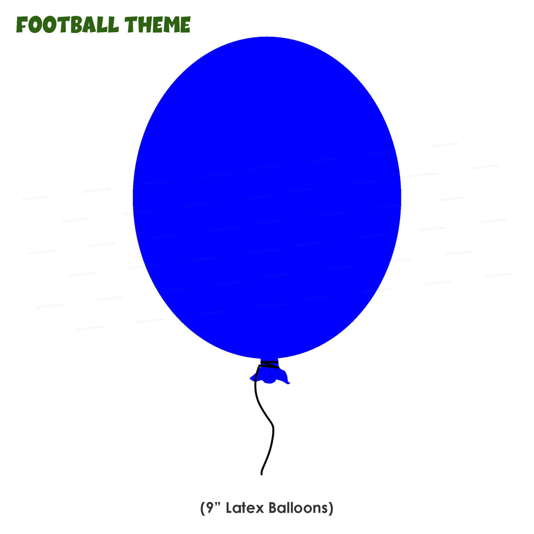 Football Theme Colour 60 Pcs. Balloons
