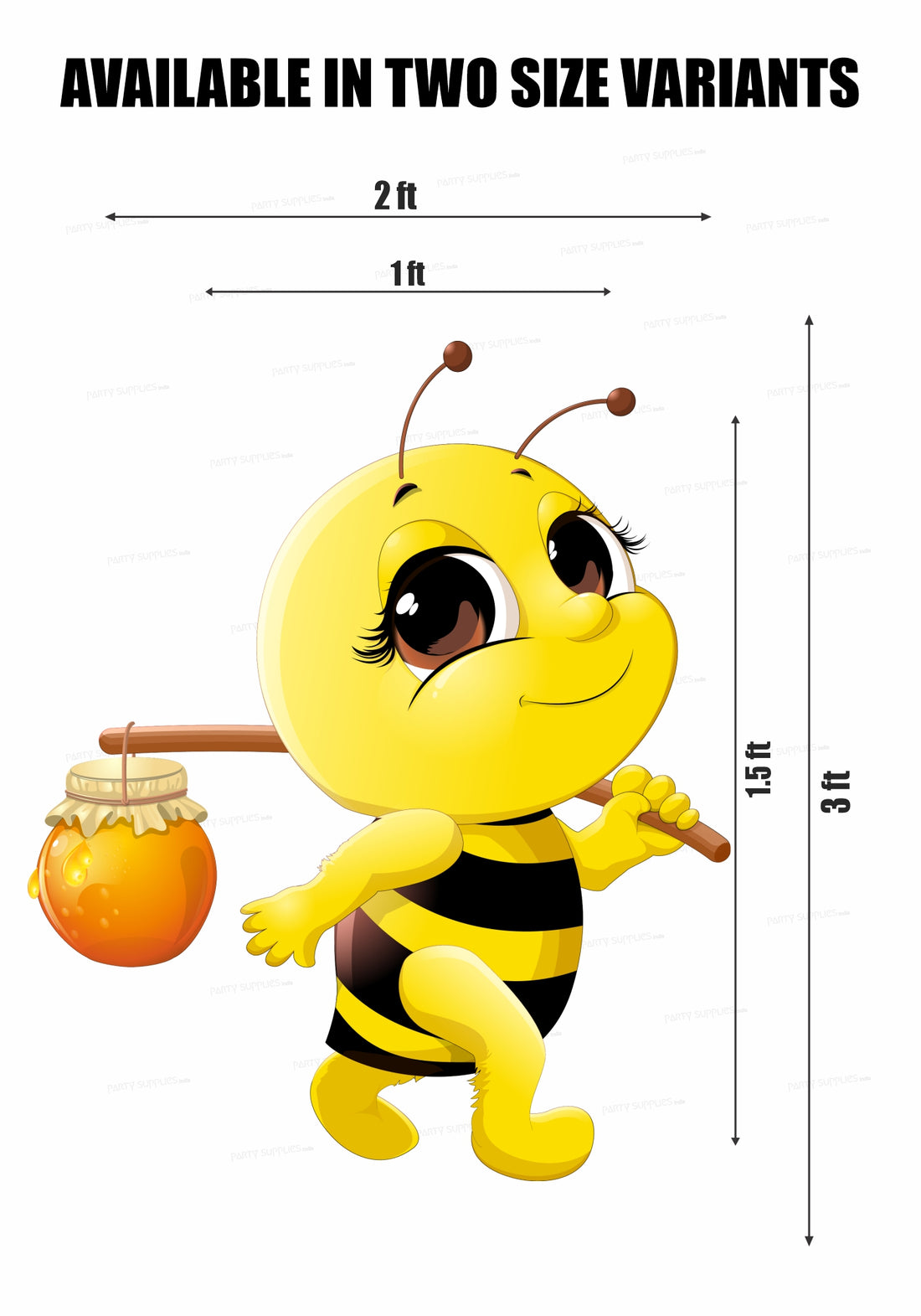 Bumble Bee Theme Cutout BMB-06