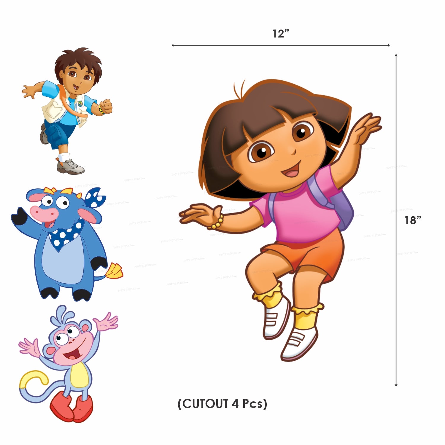 Dora The Explorer Theme Premium Kit