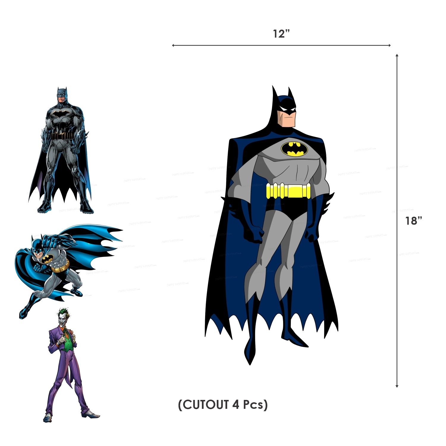 Batman Theme Premium Combo Kit