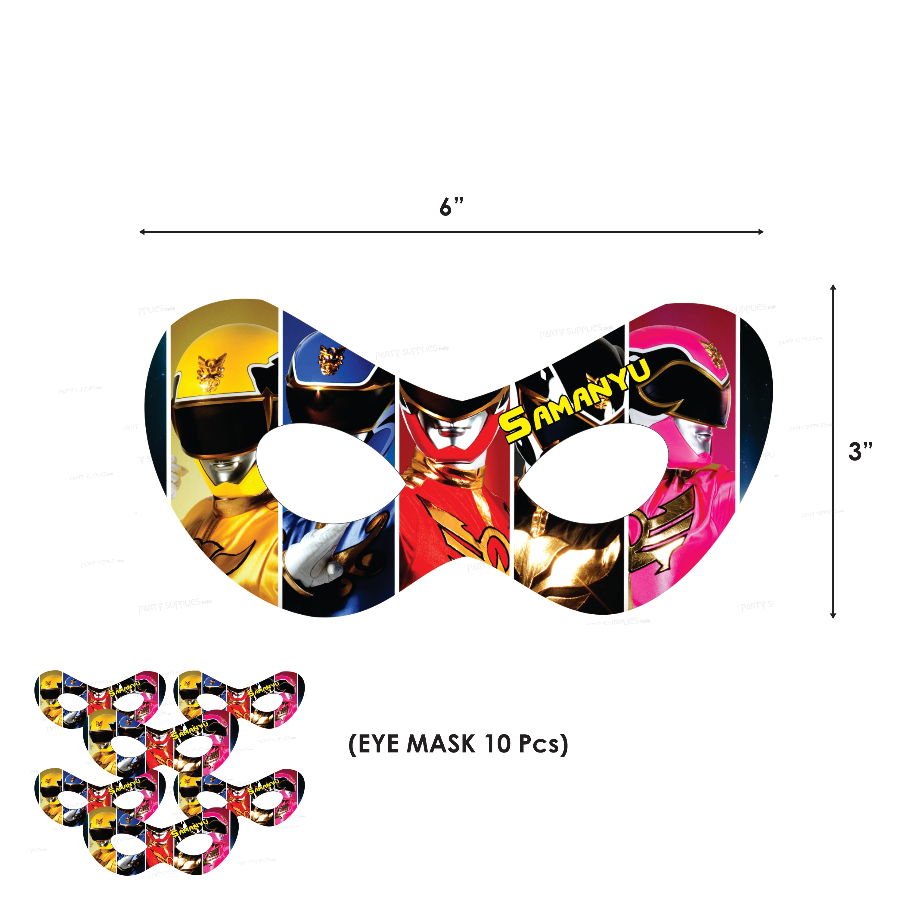 Power Rangers Theme Exclusive Combo Kit