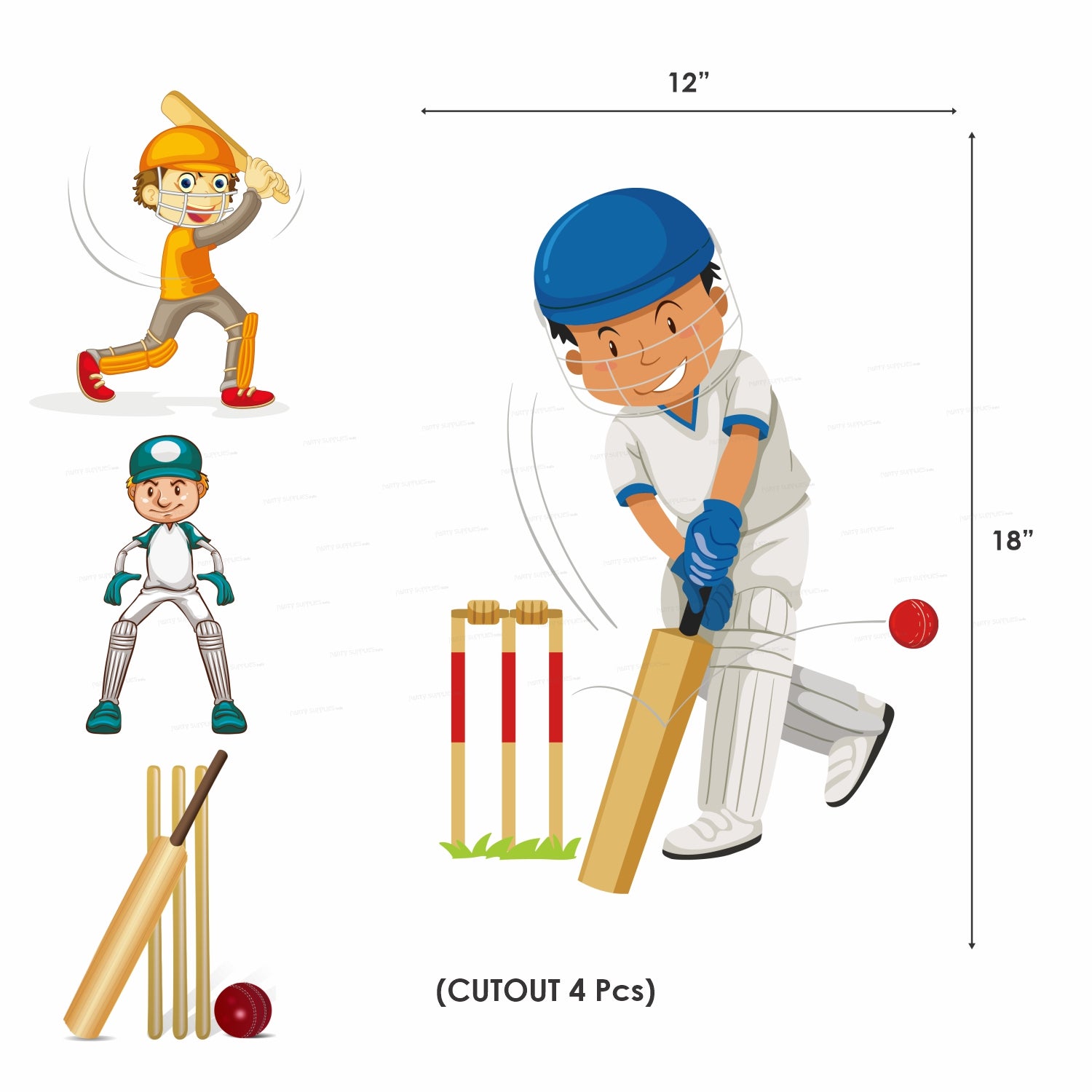 Cricket Theme Premium Kit
