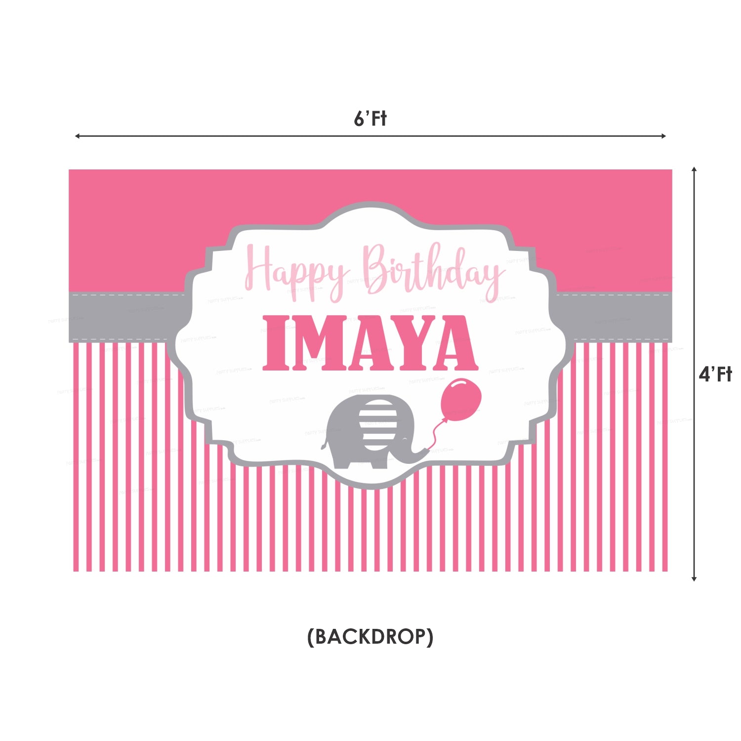 Pink Elephant Theme Classic Kit