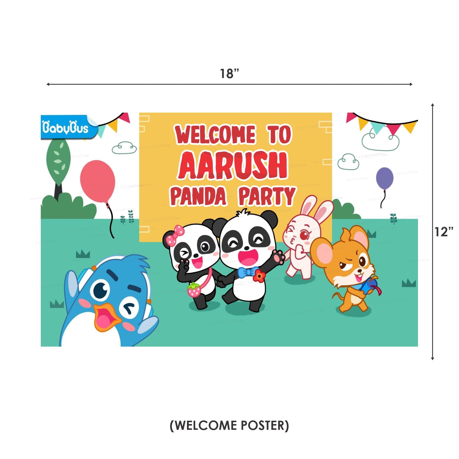 Baby Bus Theme Preferred Kit