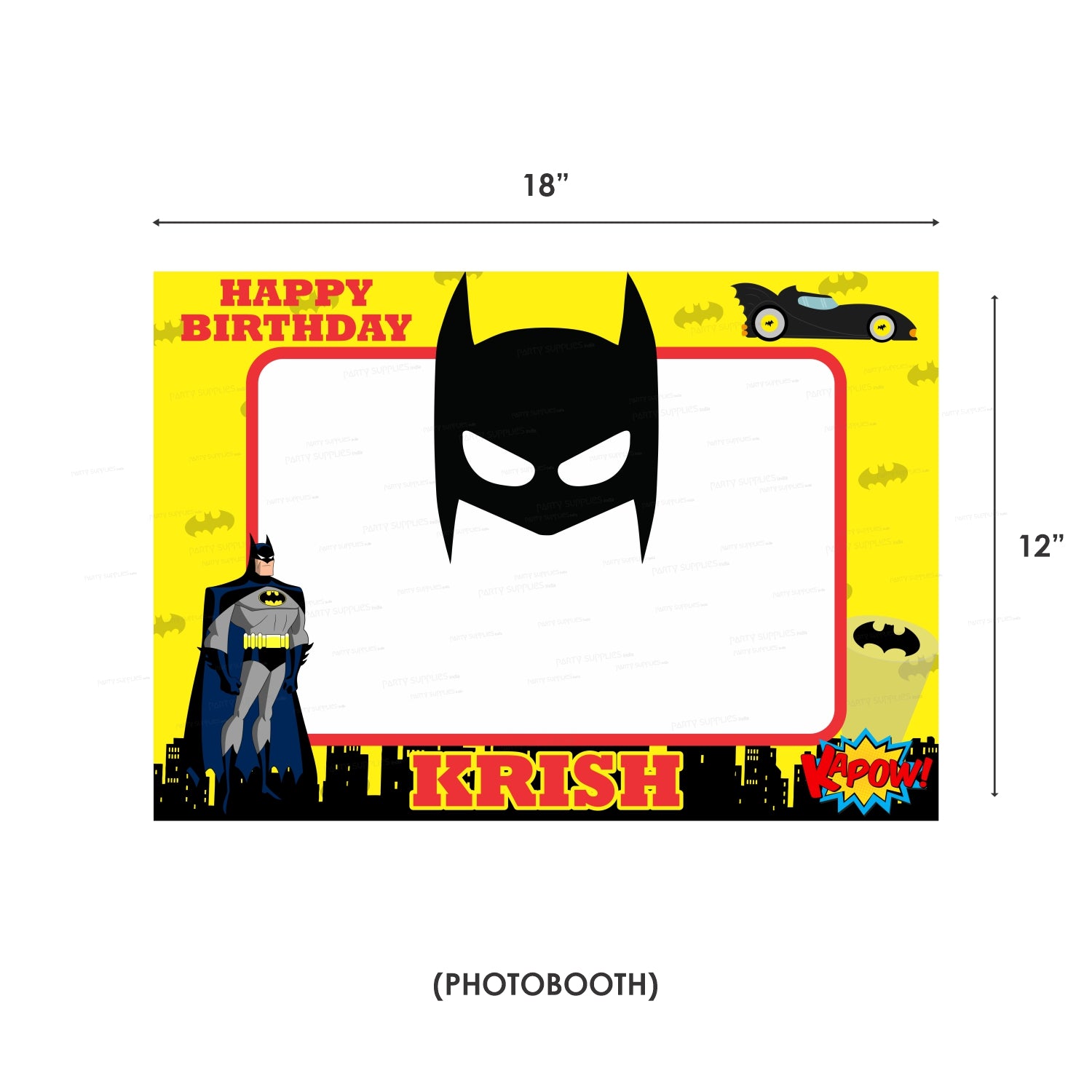 Batman Theme Premium Combo Kit