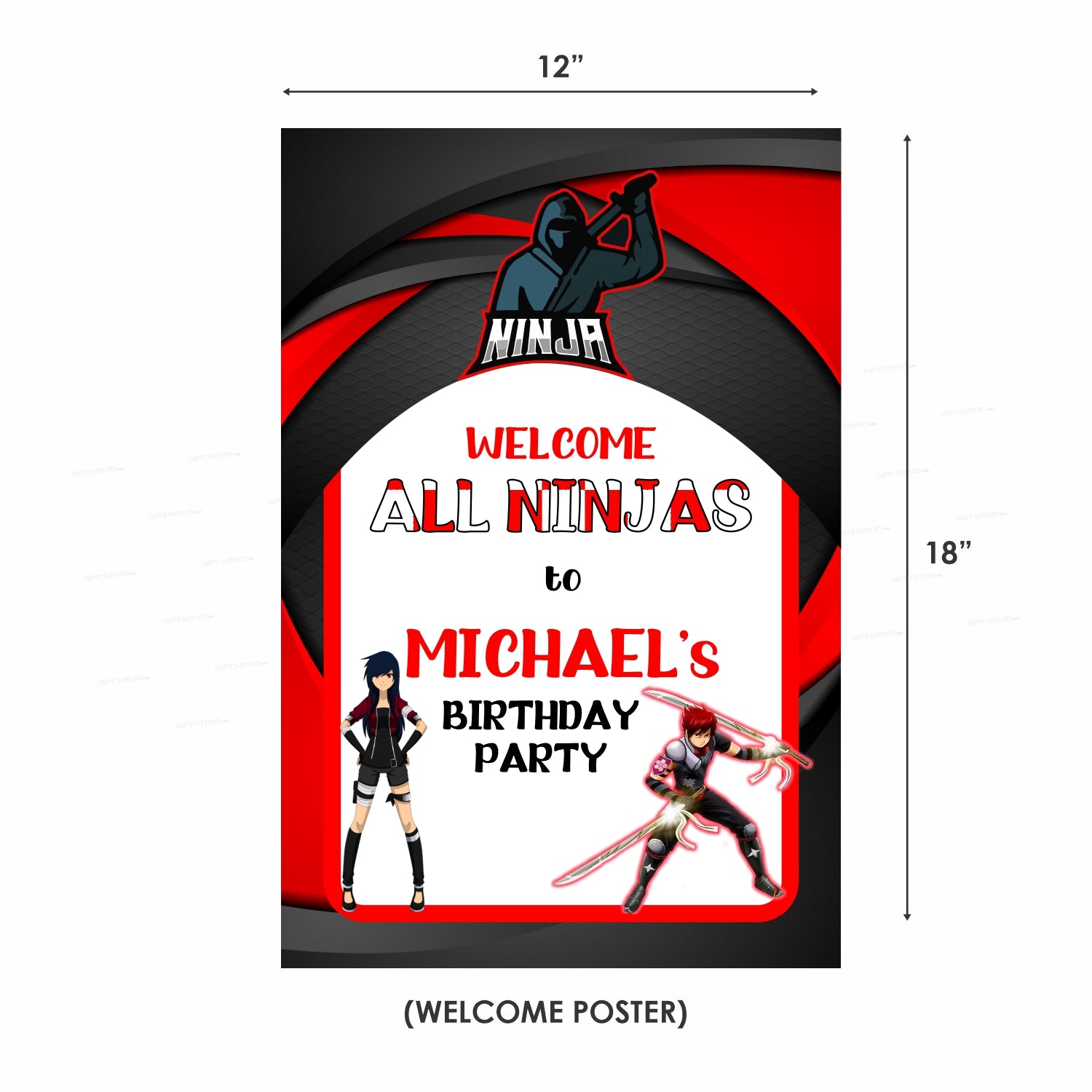 Ninja Theme Preferred Combo Kit