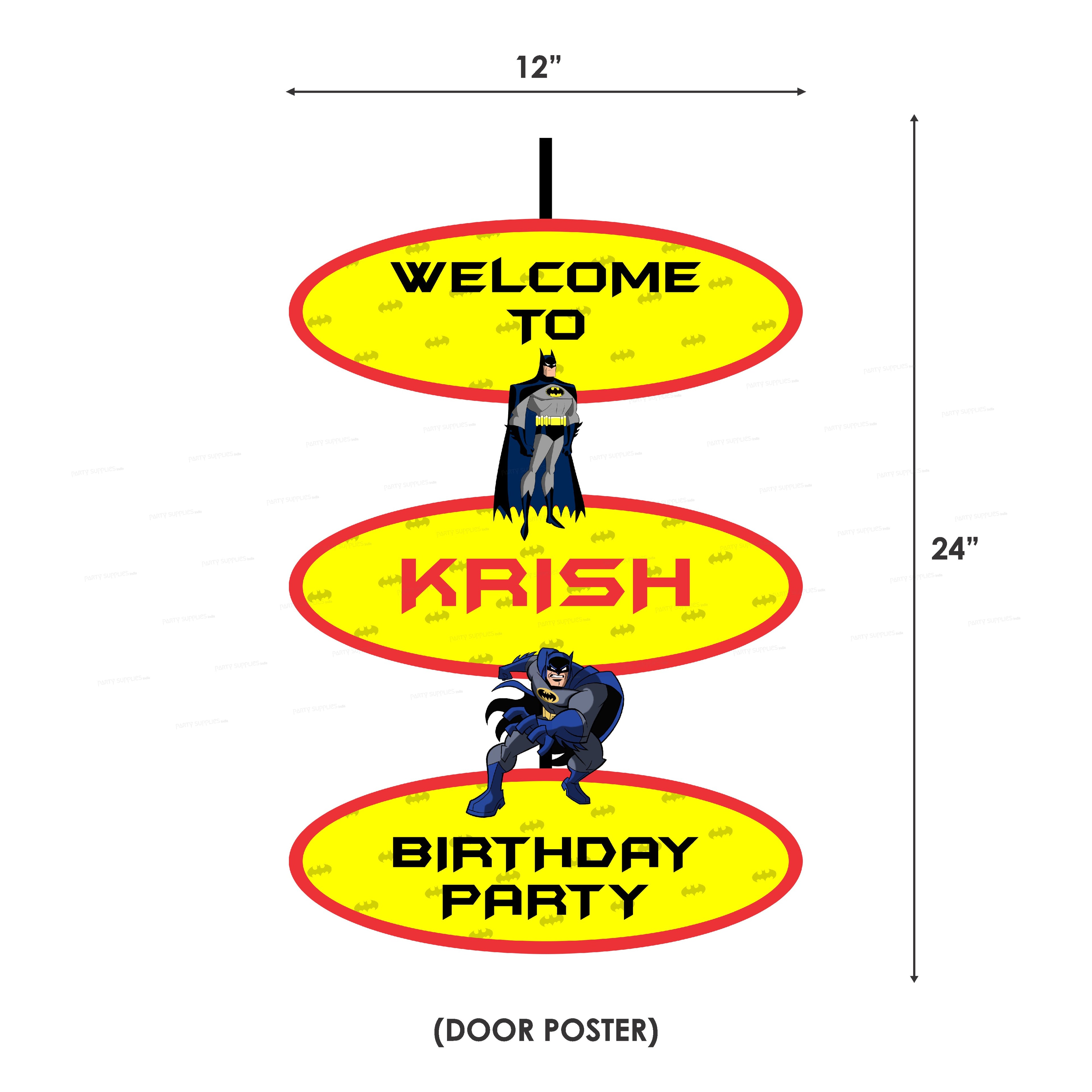 Batman Theme Exclusive Combo Kit - image 10 of 11 | Party Supplies India