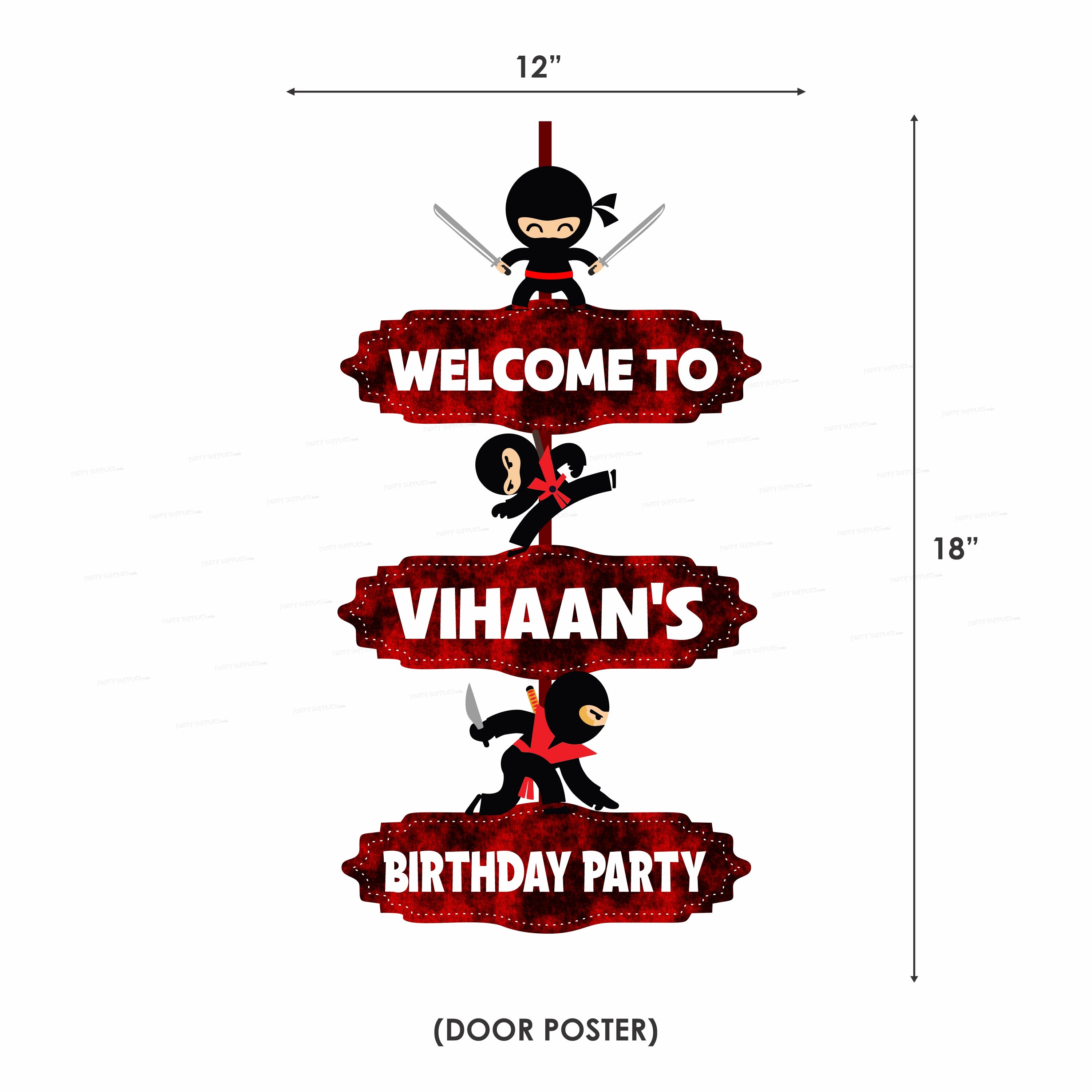 Ninja Theme Exclusive Combo Kit