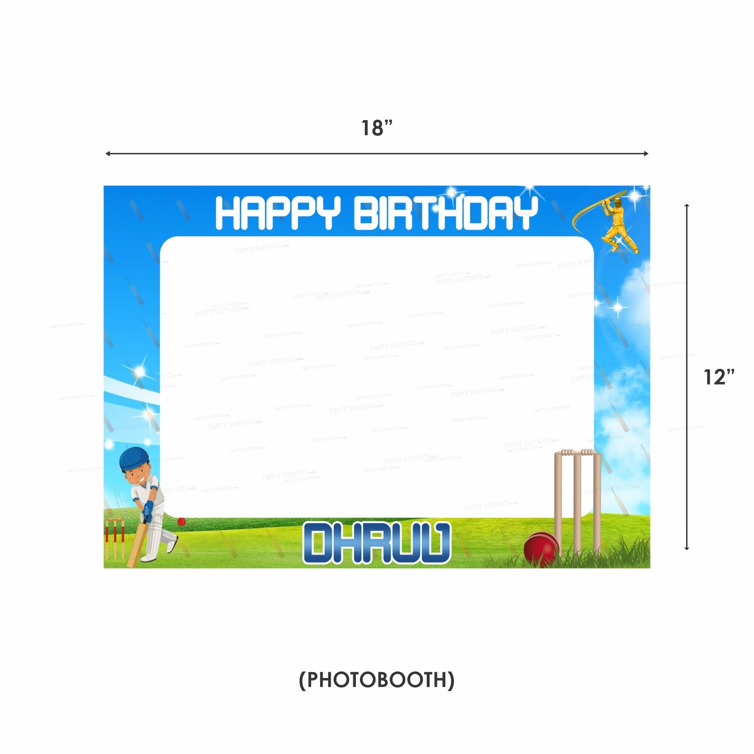 Cricket Theme Premium Kit