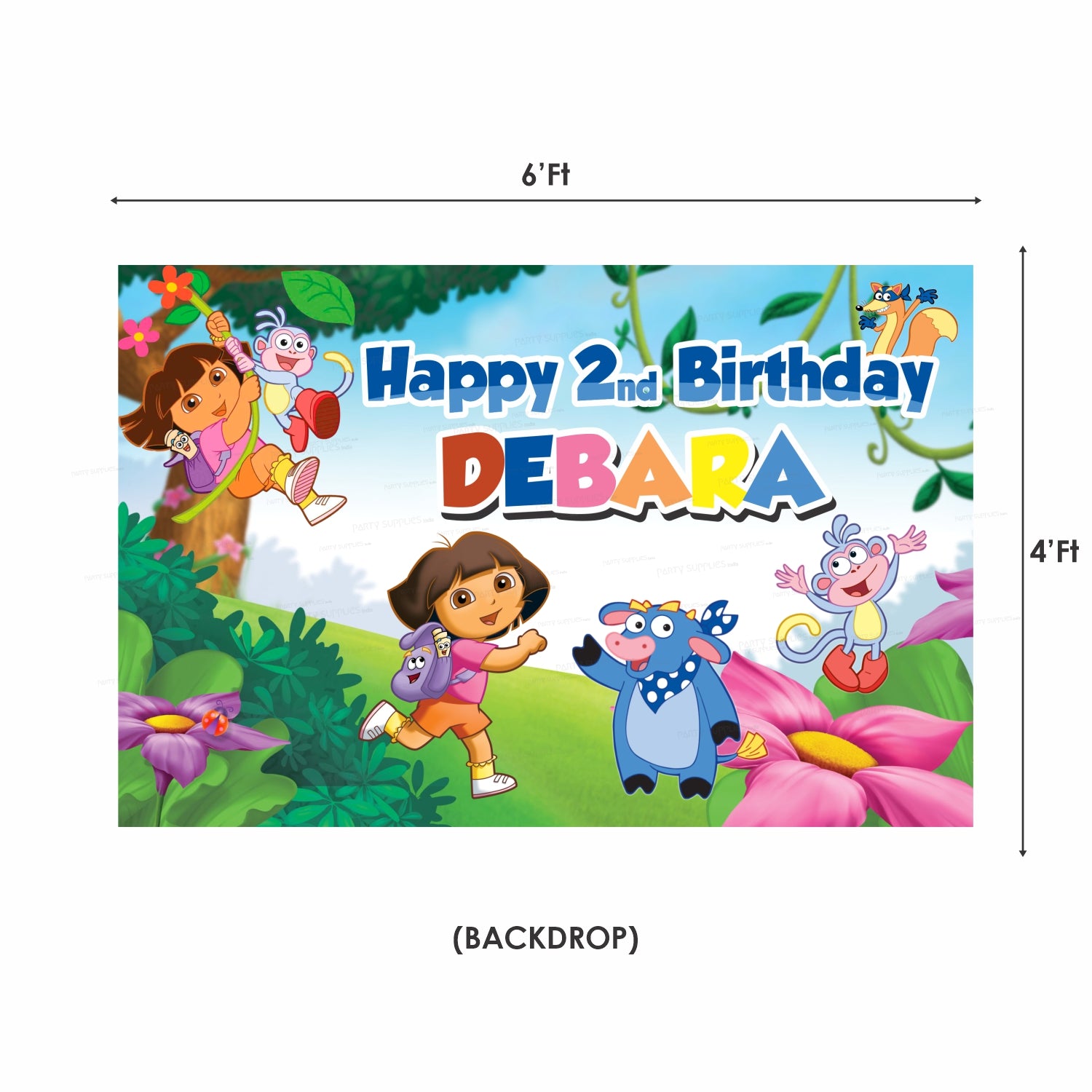 Dora The Explorer Theme Classic Kit