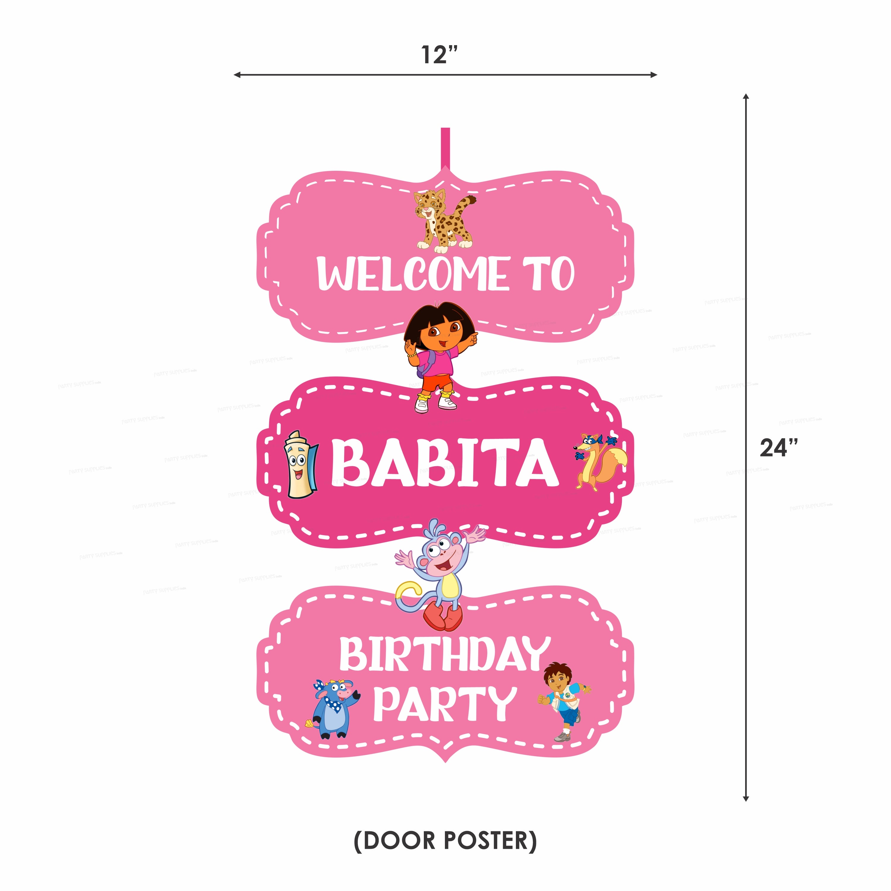 Dora The Explorer Theme Exclusive Kit