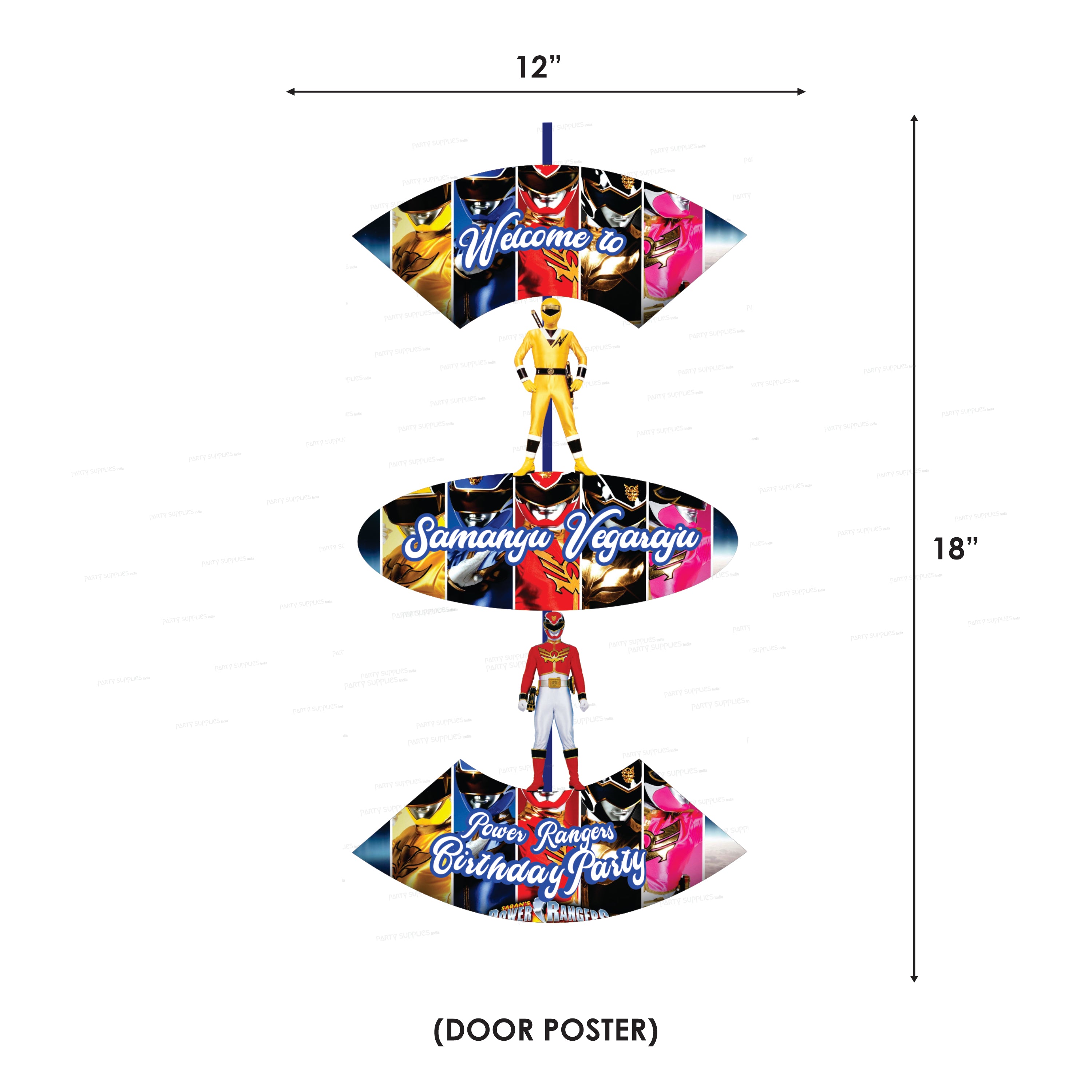 Power Rangers Theme Exclusive Combo Kit