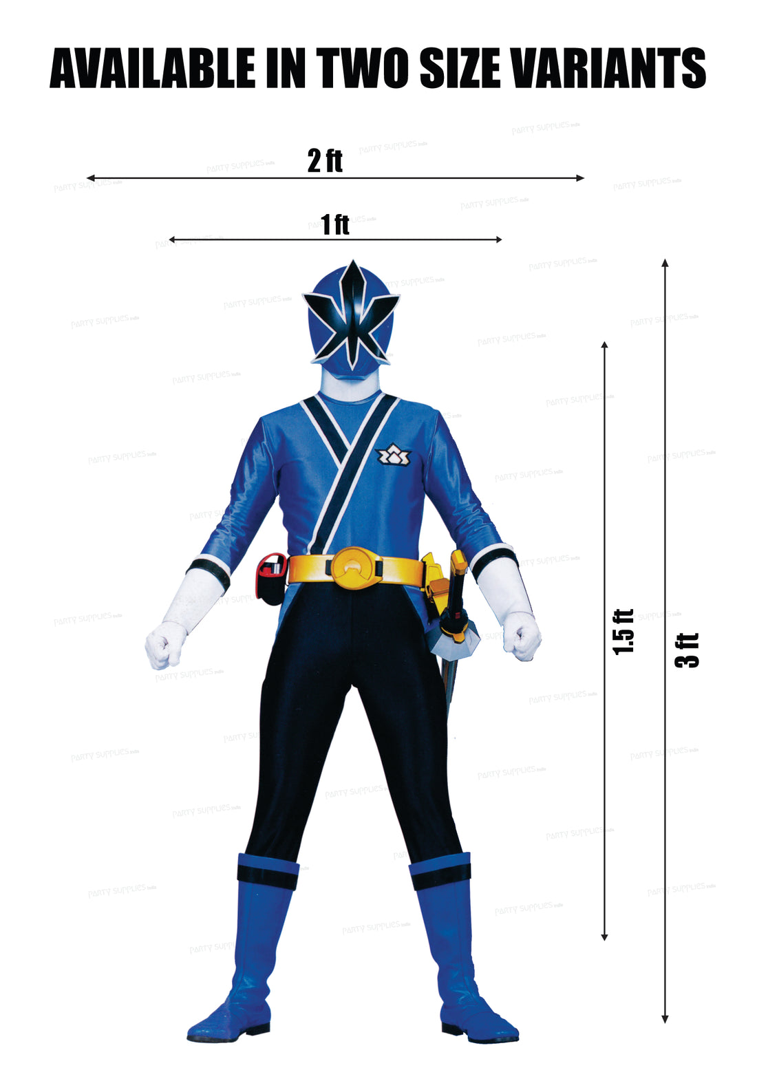 Power Rangers Theme Cutout PWR-08