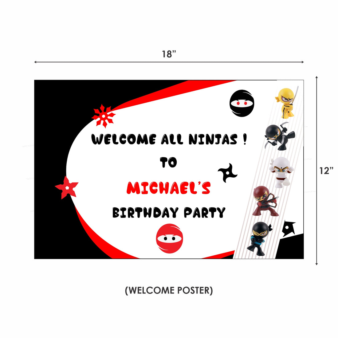 Ninja Theme Classic Combo Kit