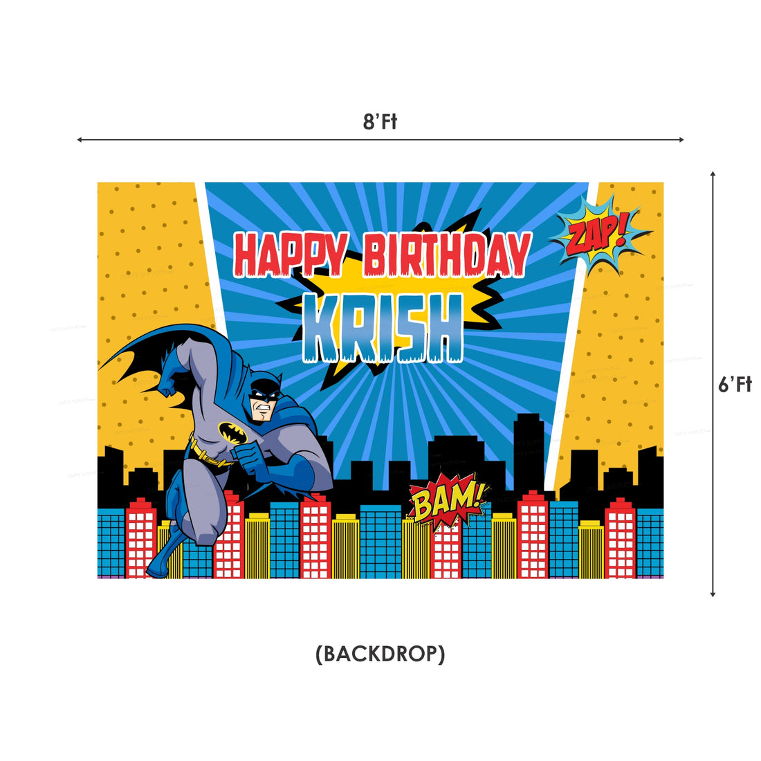 Batman Theme Premium Combo Kit