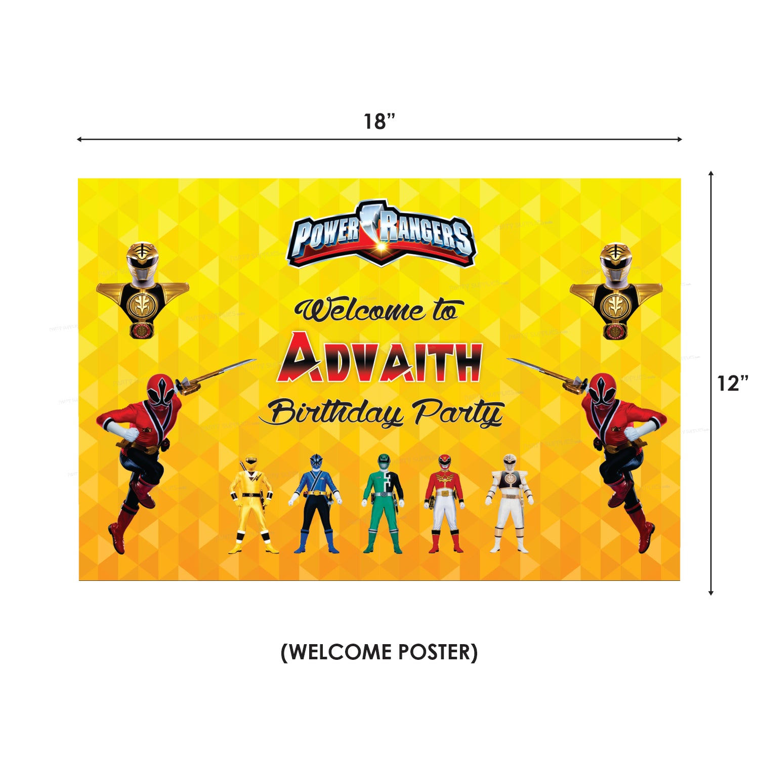 Power Rangers Theme Classic Combo Kit