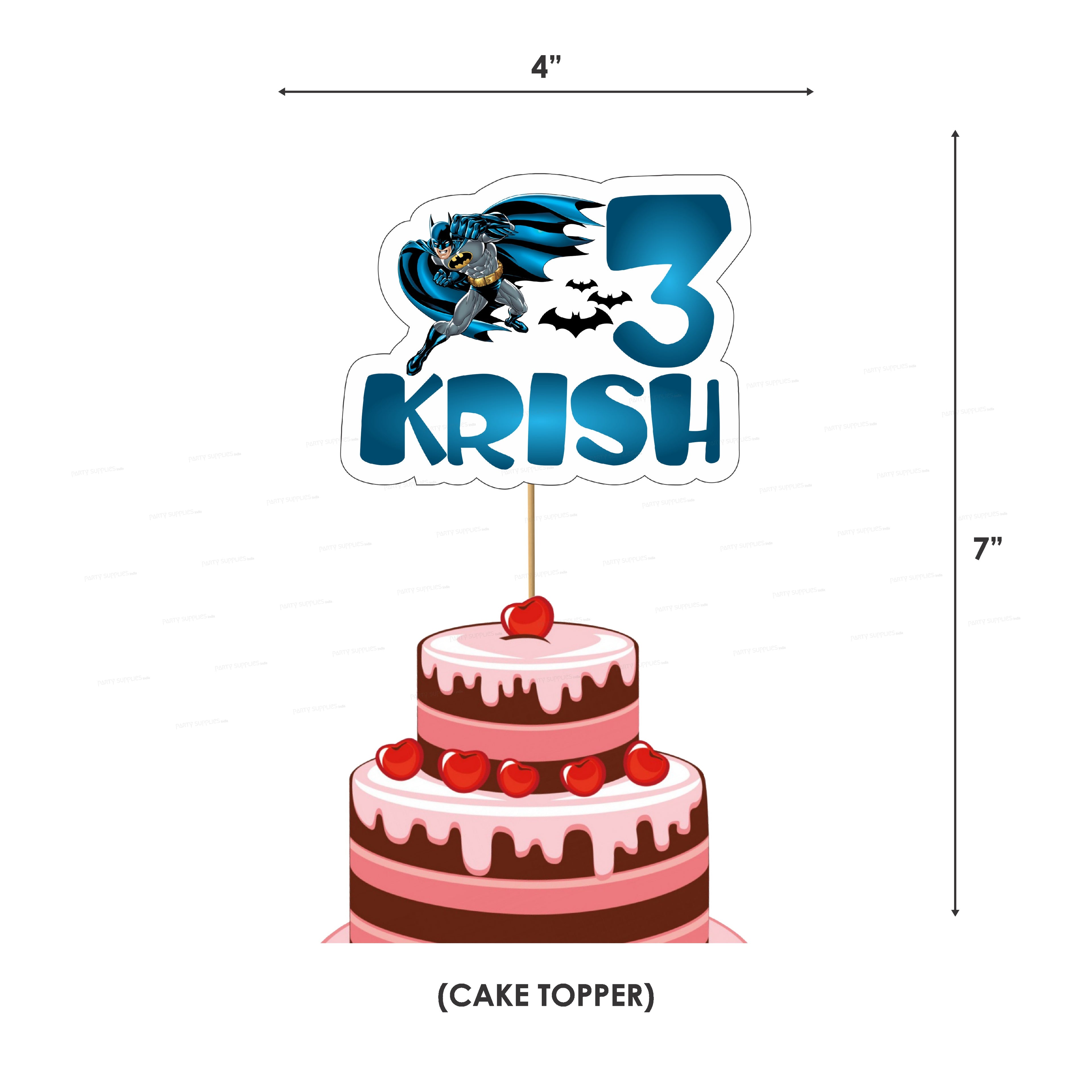 Batman Theme Exclusive Combo Kit - image 3 of 11 | Party Supplies India