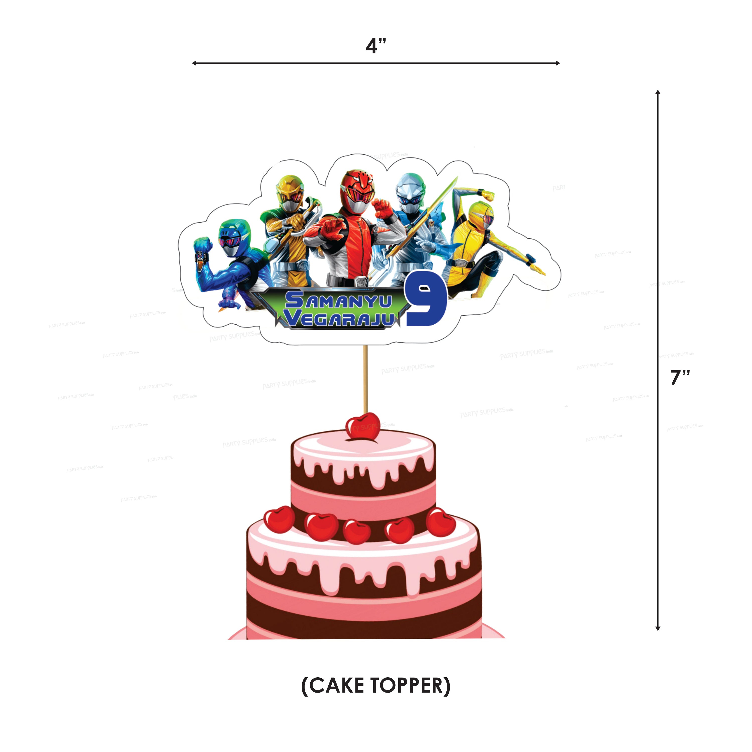 Power Rangers Theme Exclusive Combo Kit