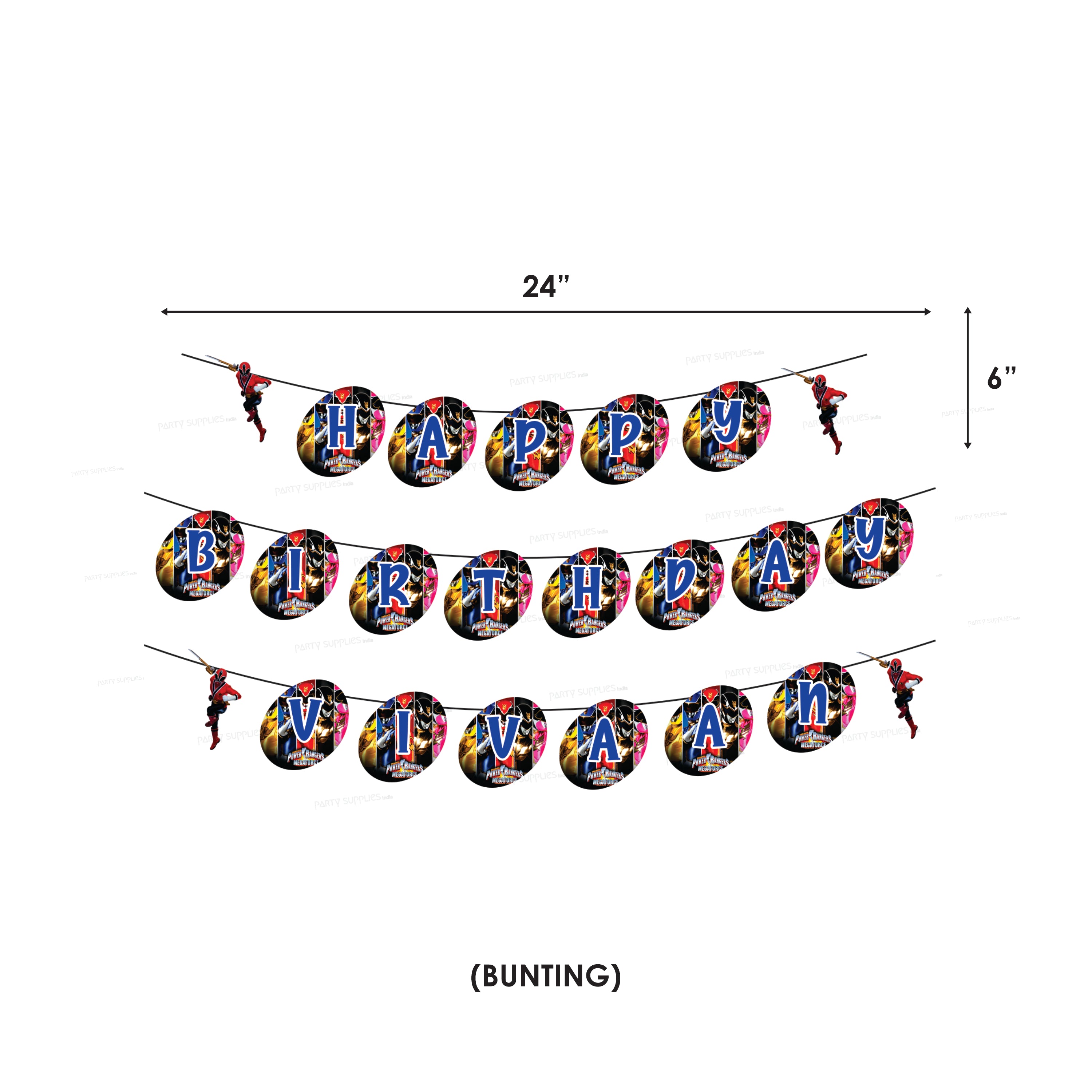 Power Rangers Theme Exclusive Combo Kit