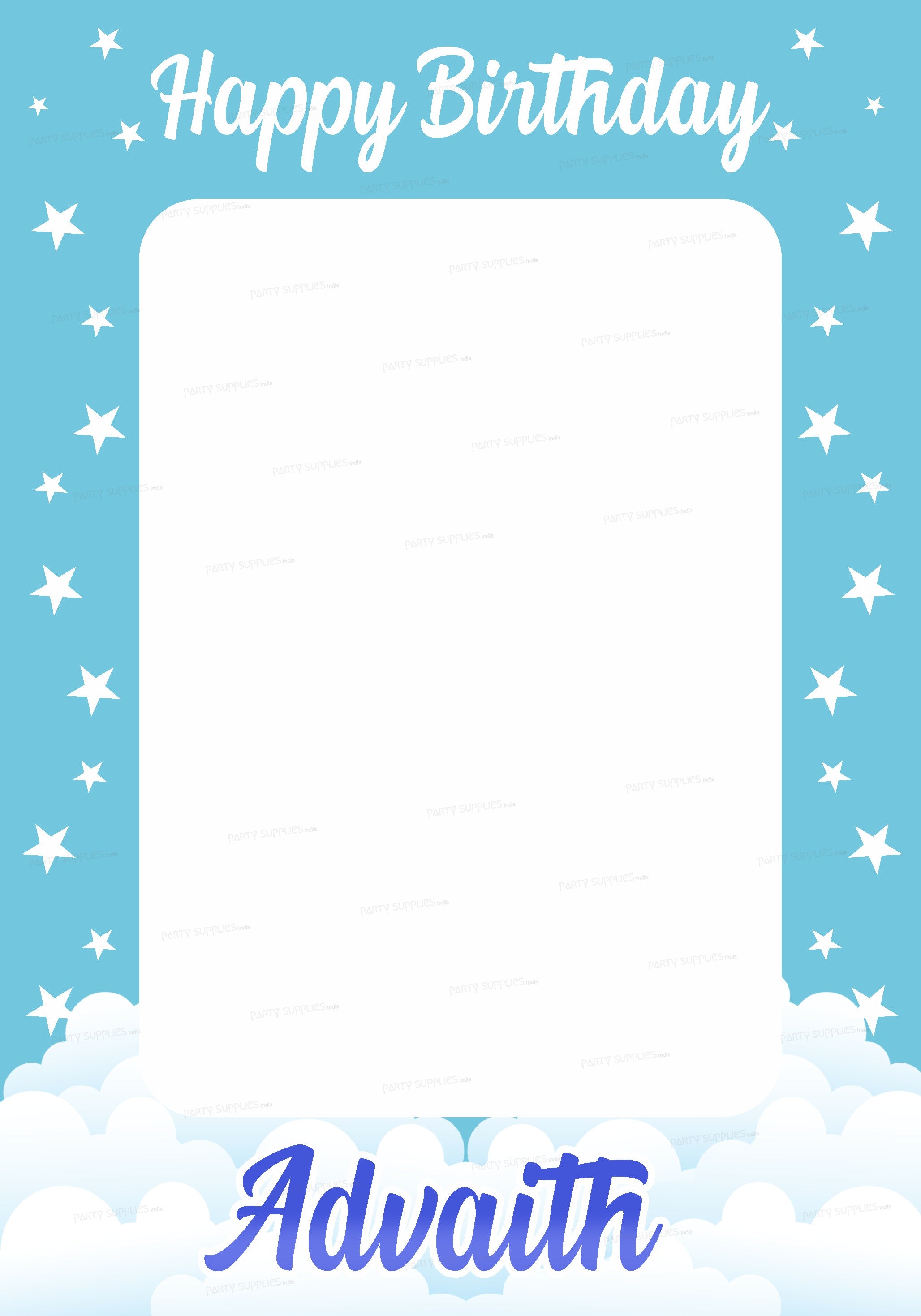 Twinkle Twinkle Little Star Boy Theme Customized PhotoBooth