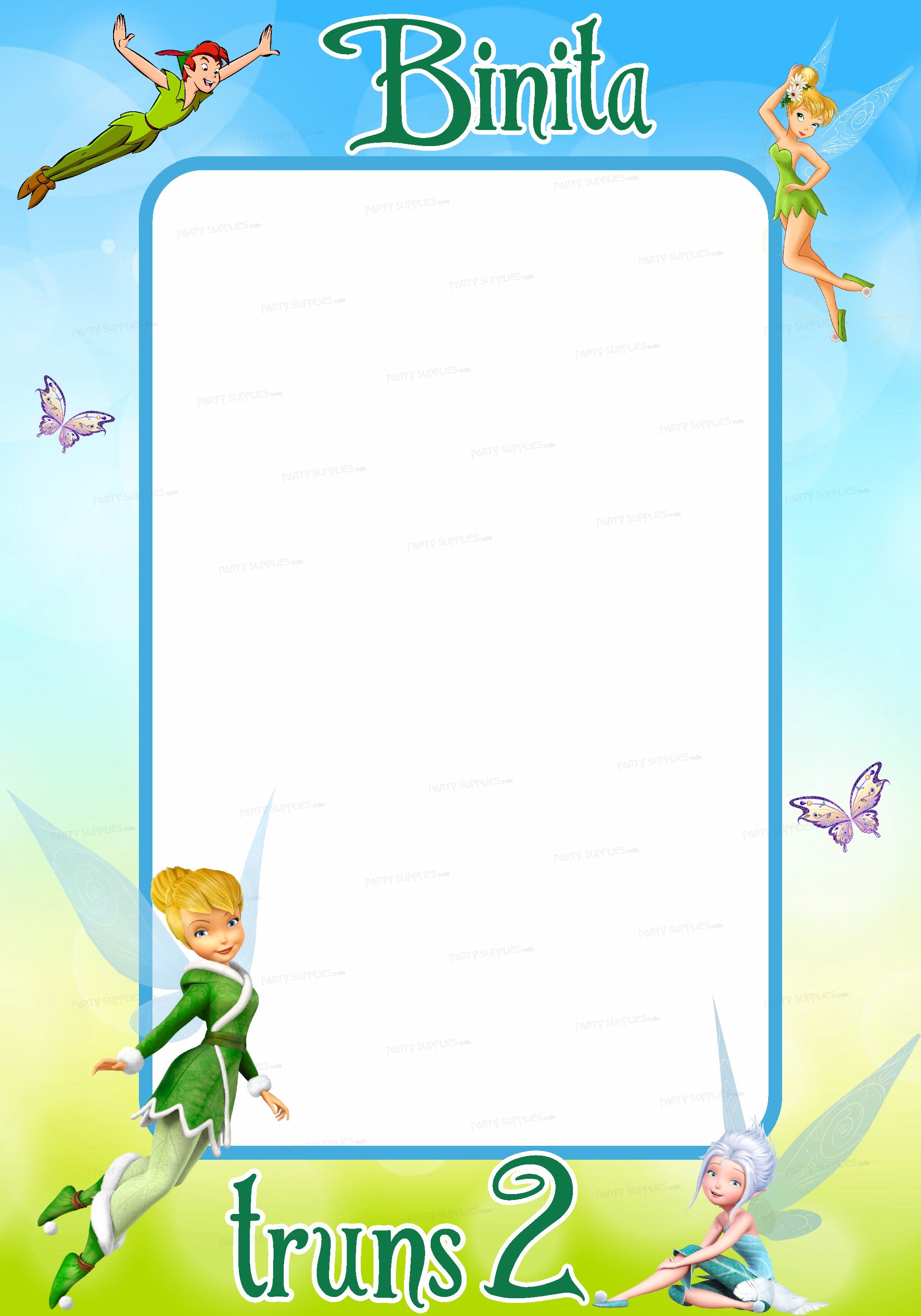 Tinker Bell Theme Customized PhotoBooth