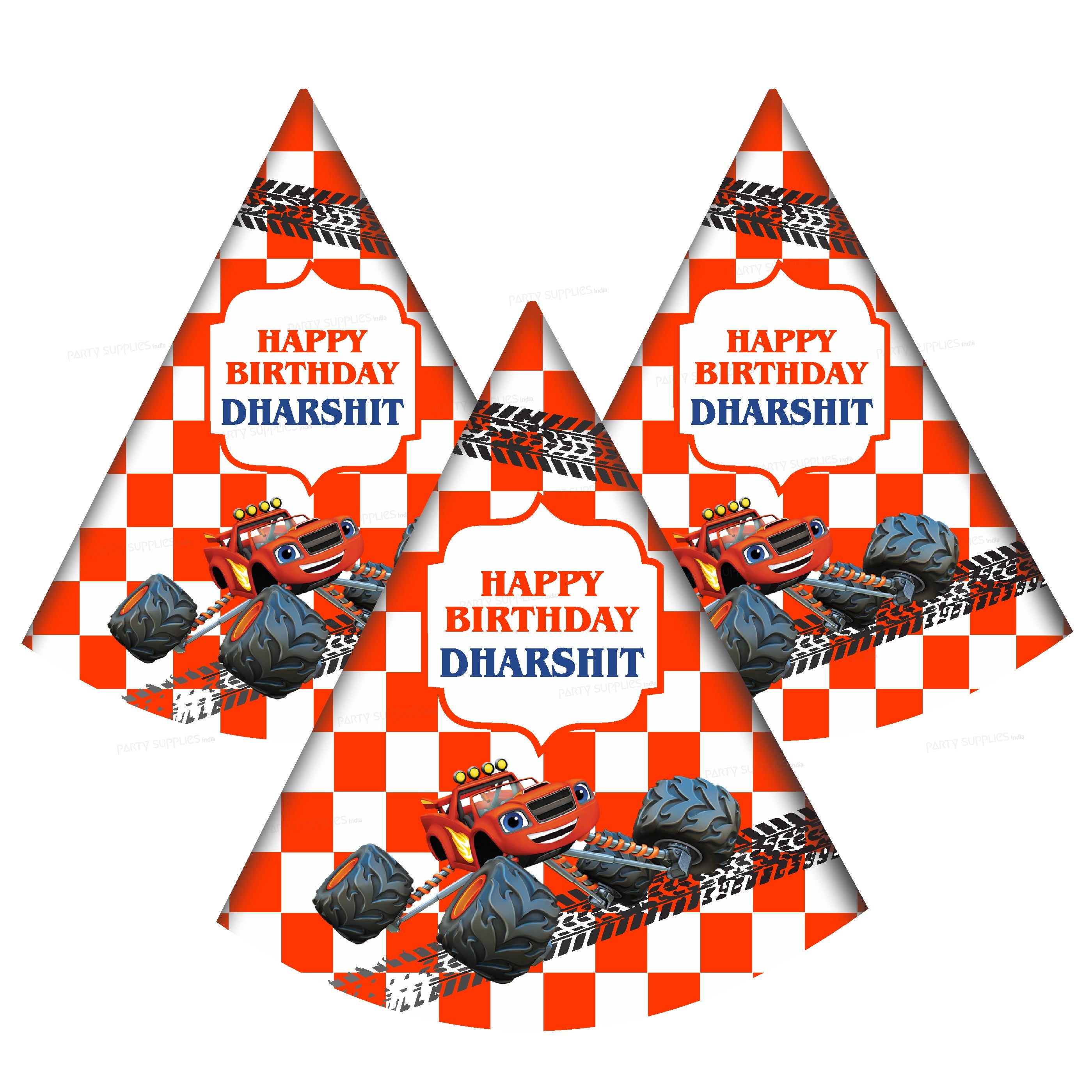 Blaze and the Monster Machines Theme Personalized Hat