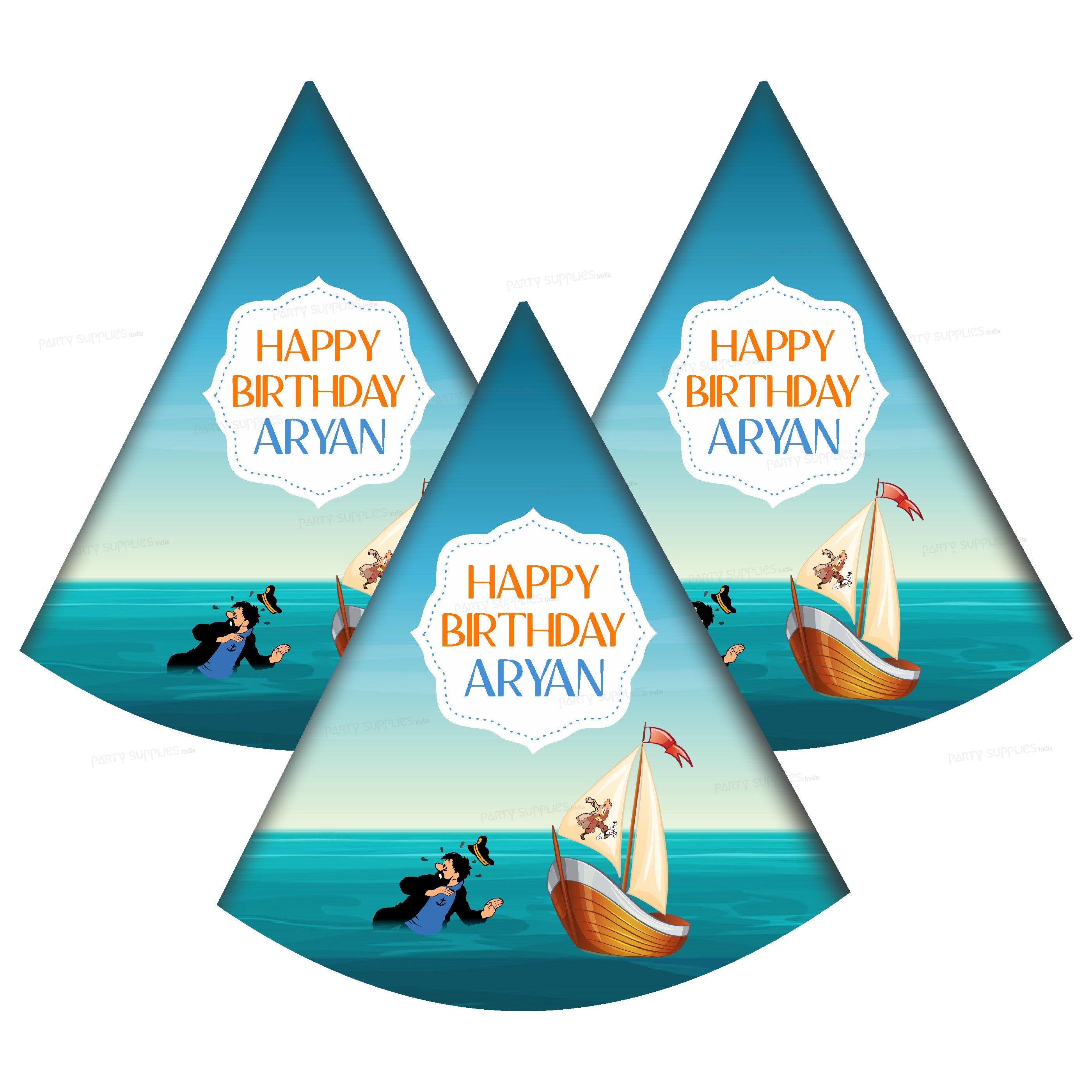 Tintin Theme Customized Hat