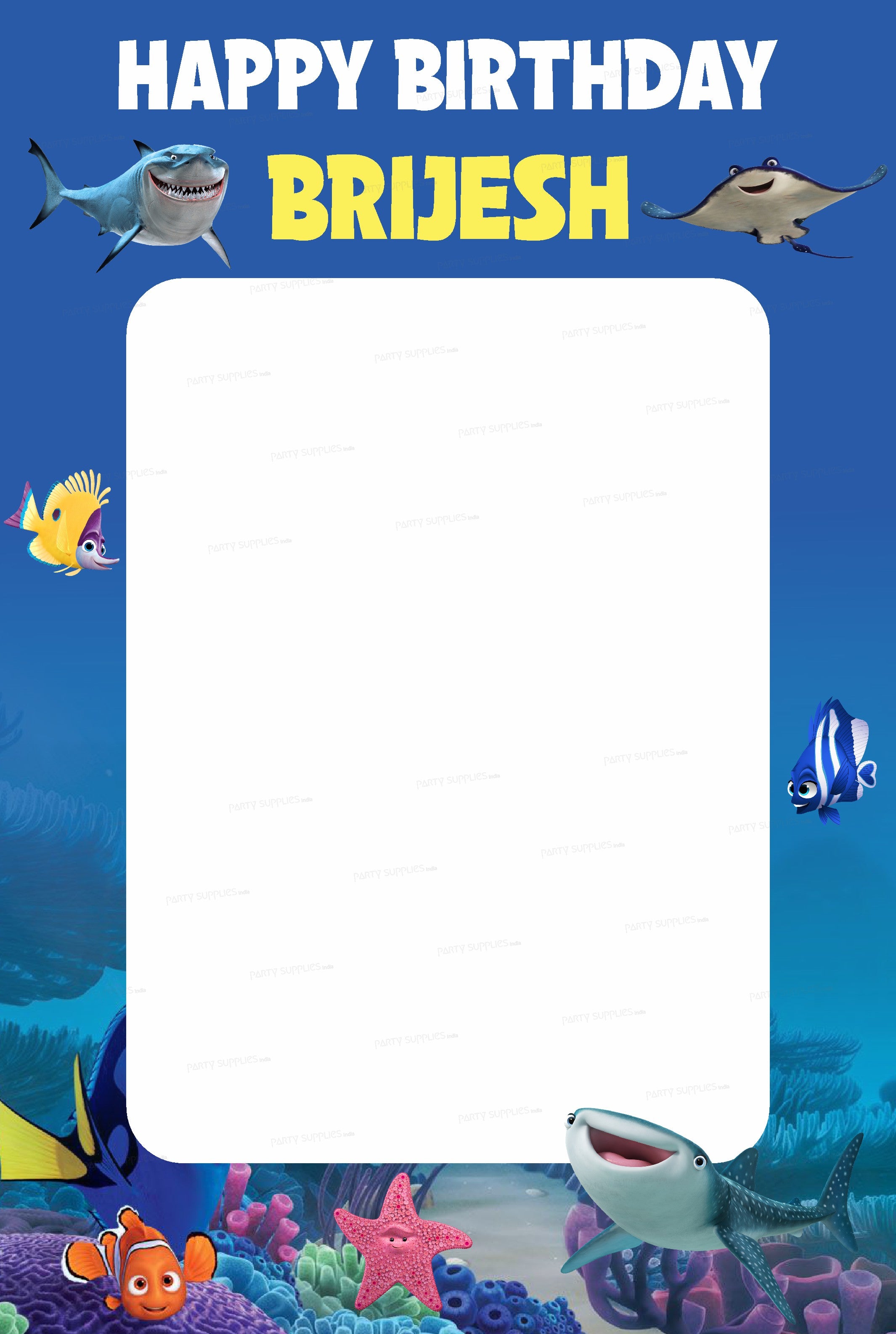 Nemo and Dory Theme PhotoBooth