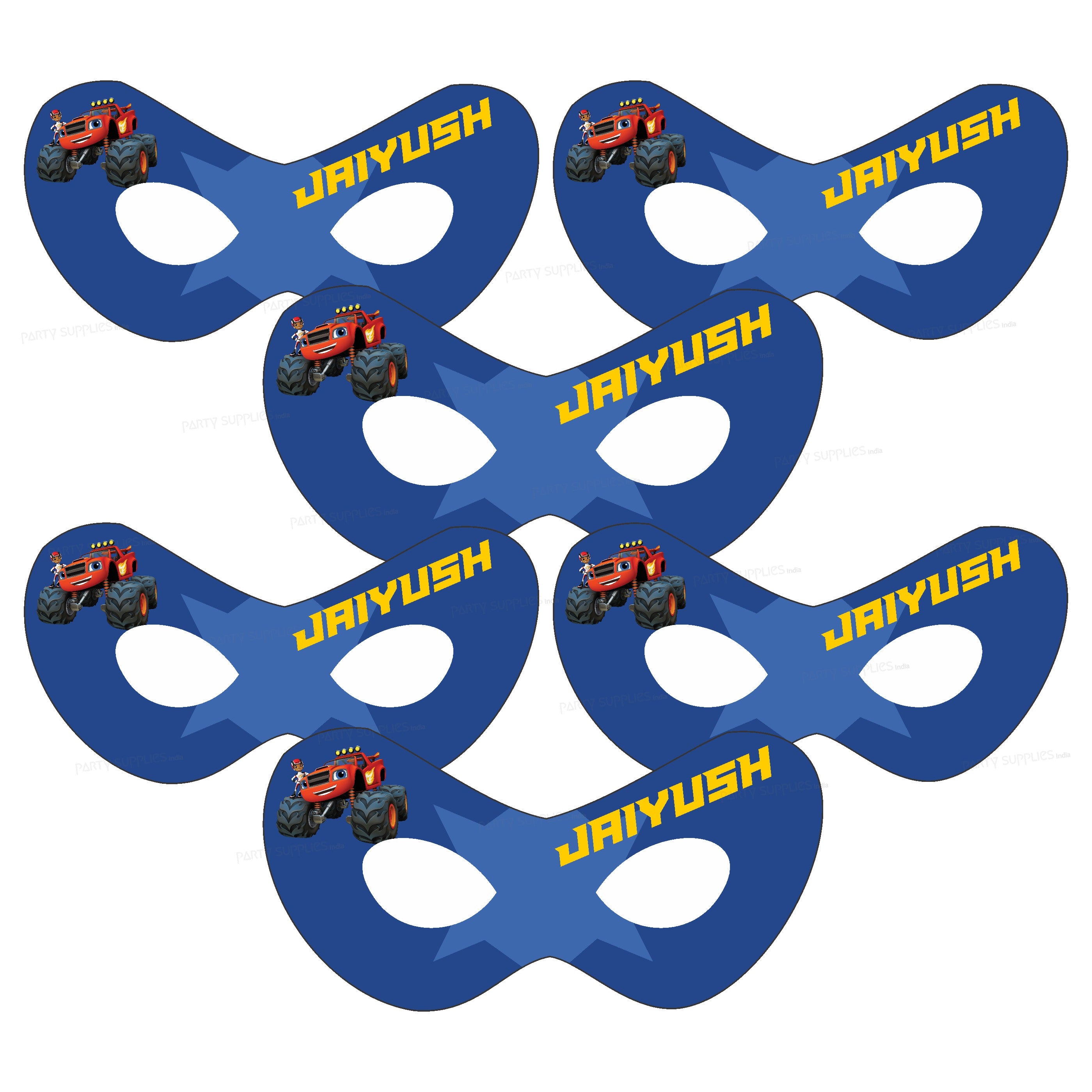 Blaze and the Monster Machines Theme Eye Mask