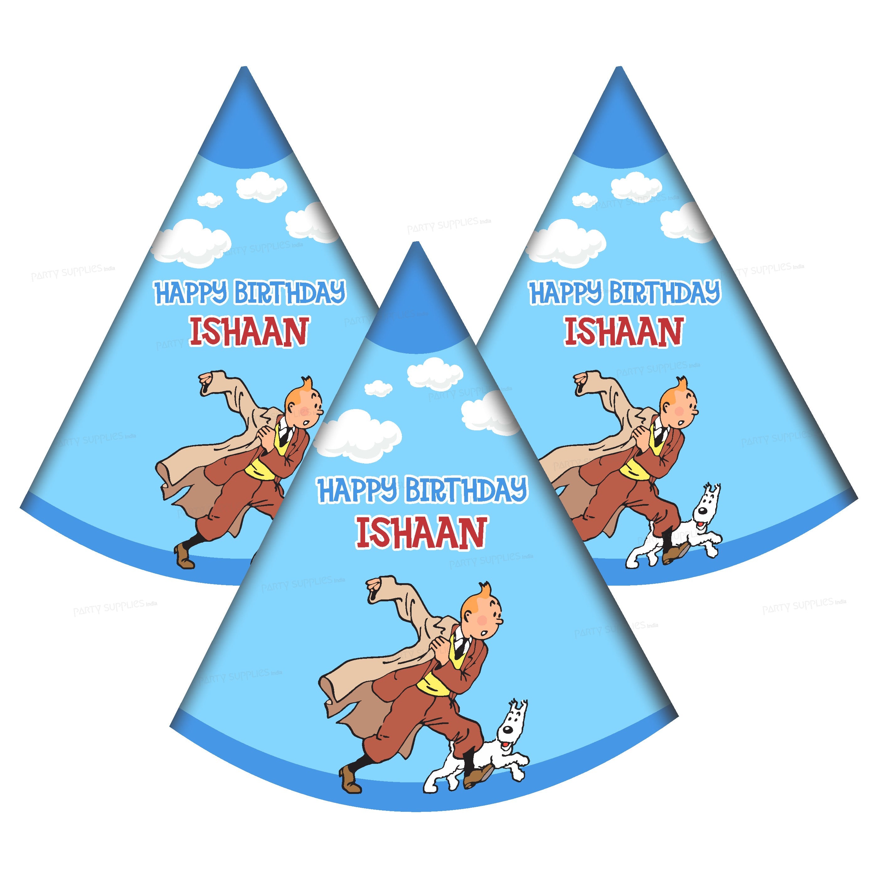 Tintin Theme Personalized Hat