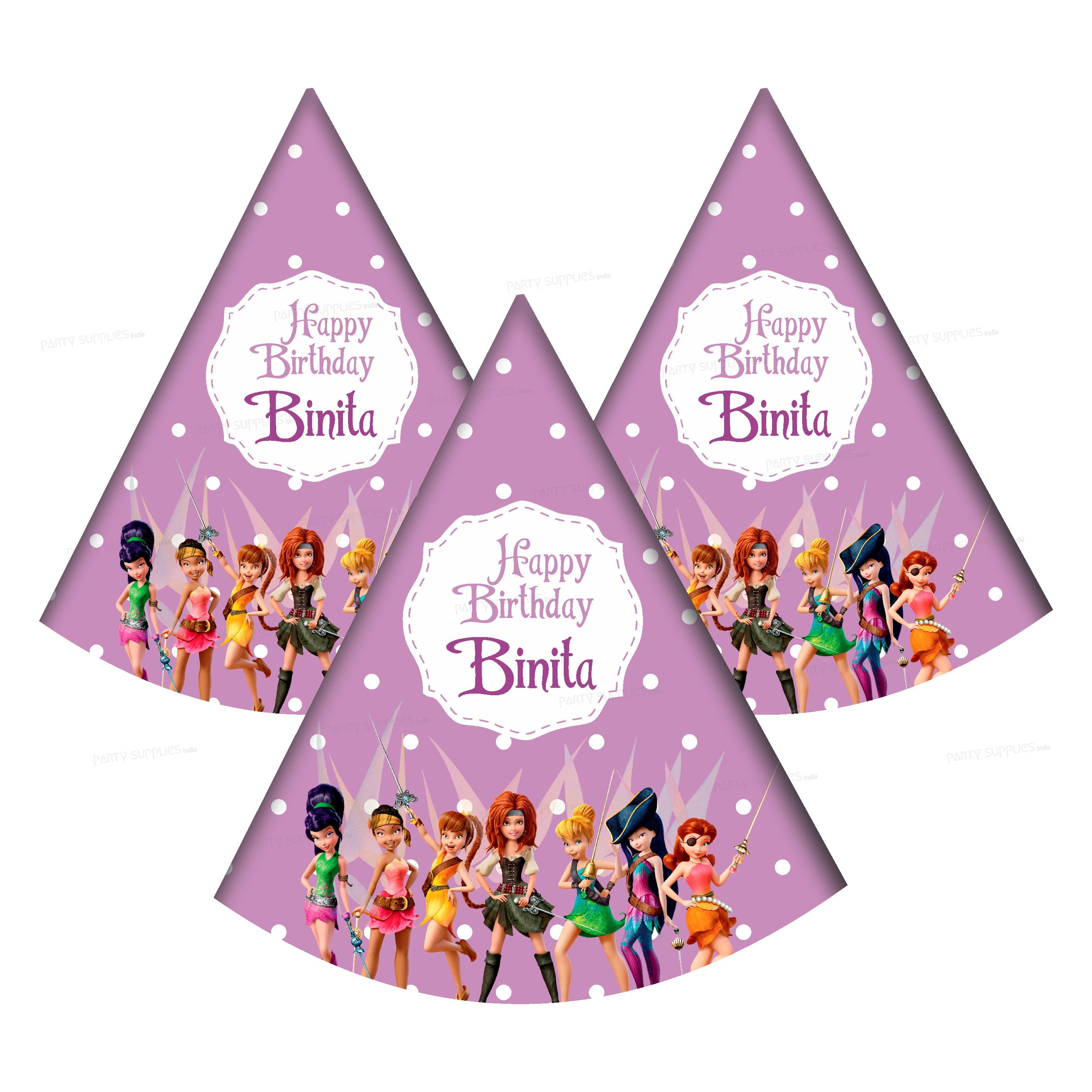 Tinker Bell Theme Personalized Hat