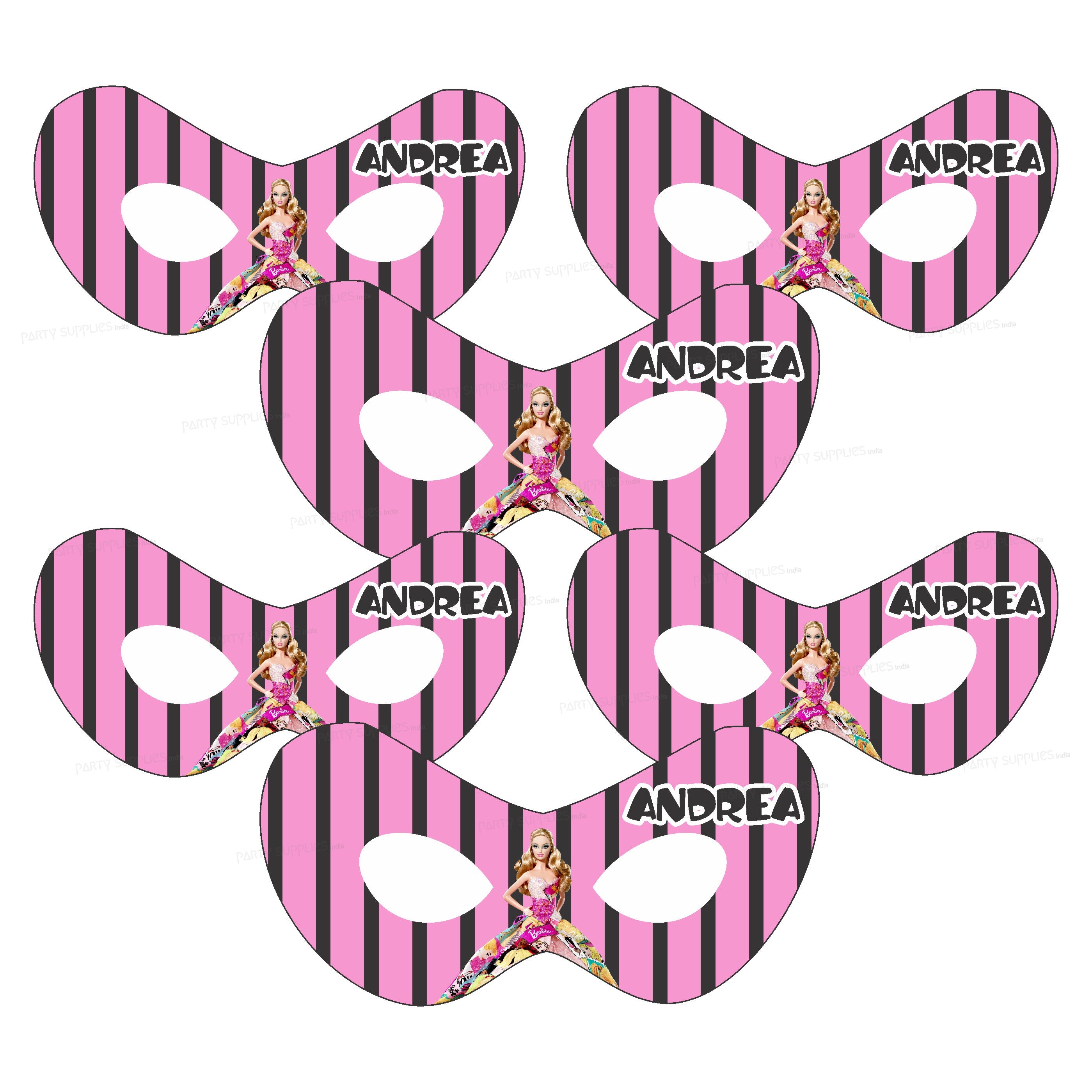 Barbie Personalized Theme Eye Mask