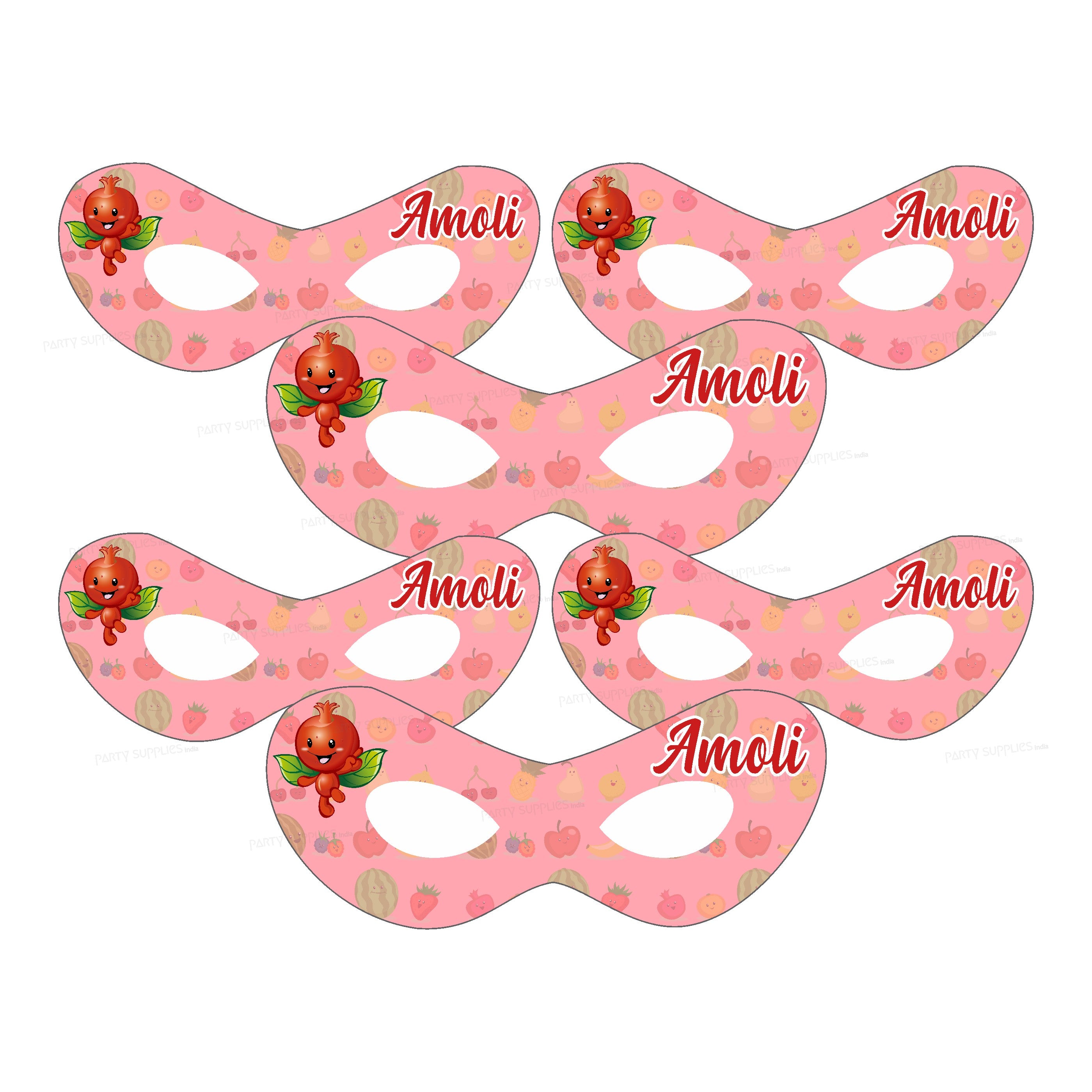 Fruits Theme Customized Eye Mask
