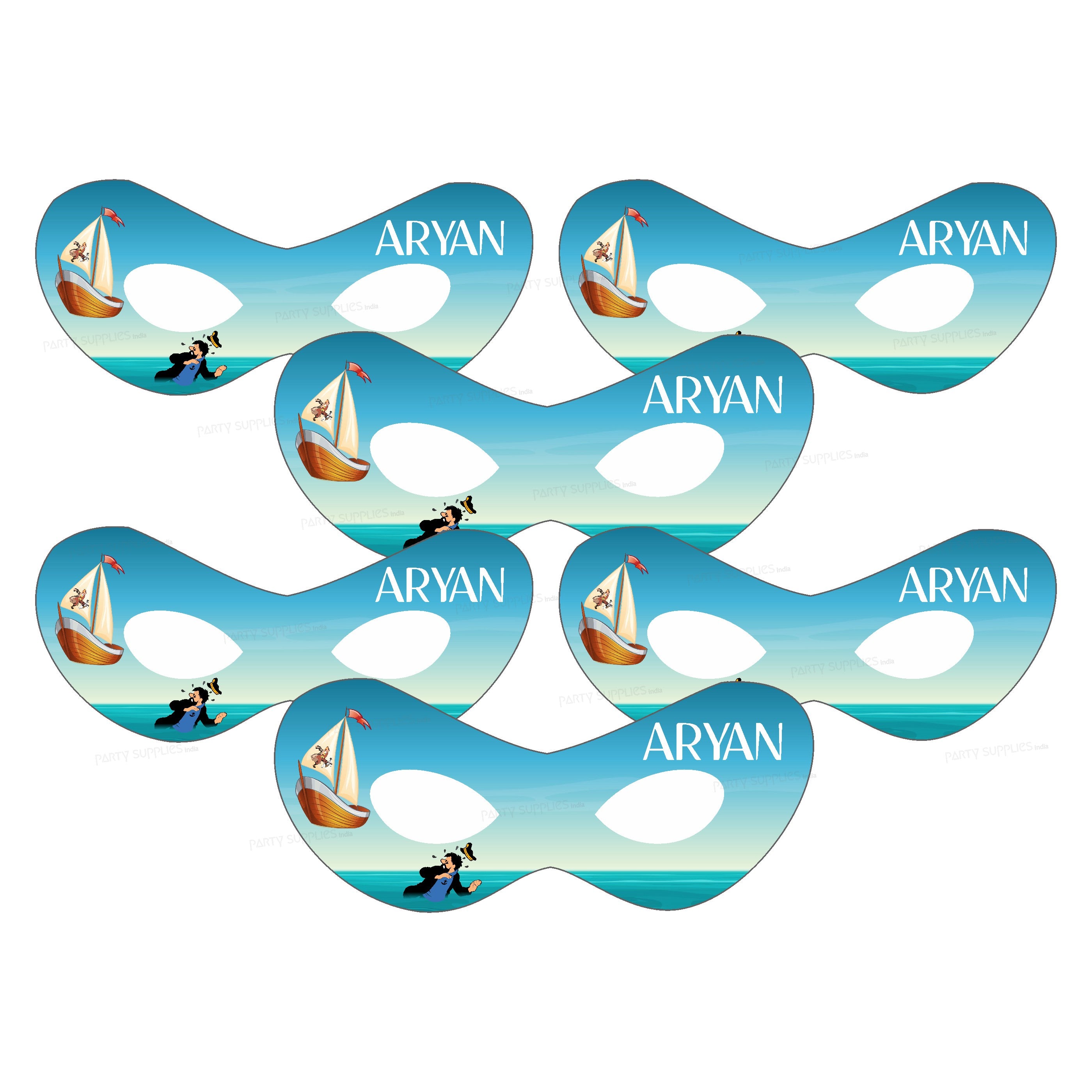 Tintin Theme Customized Eye Mask