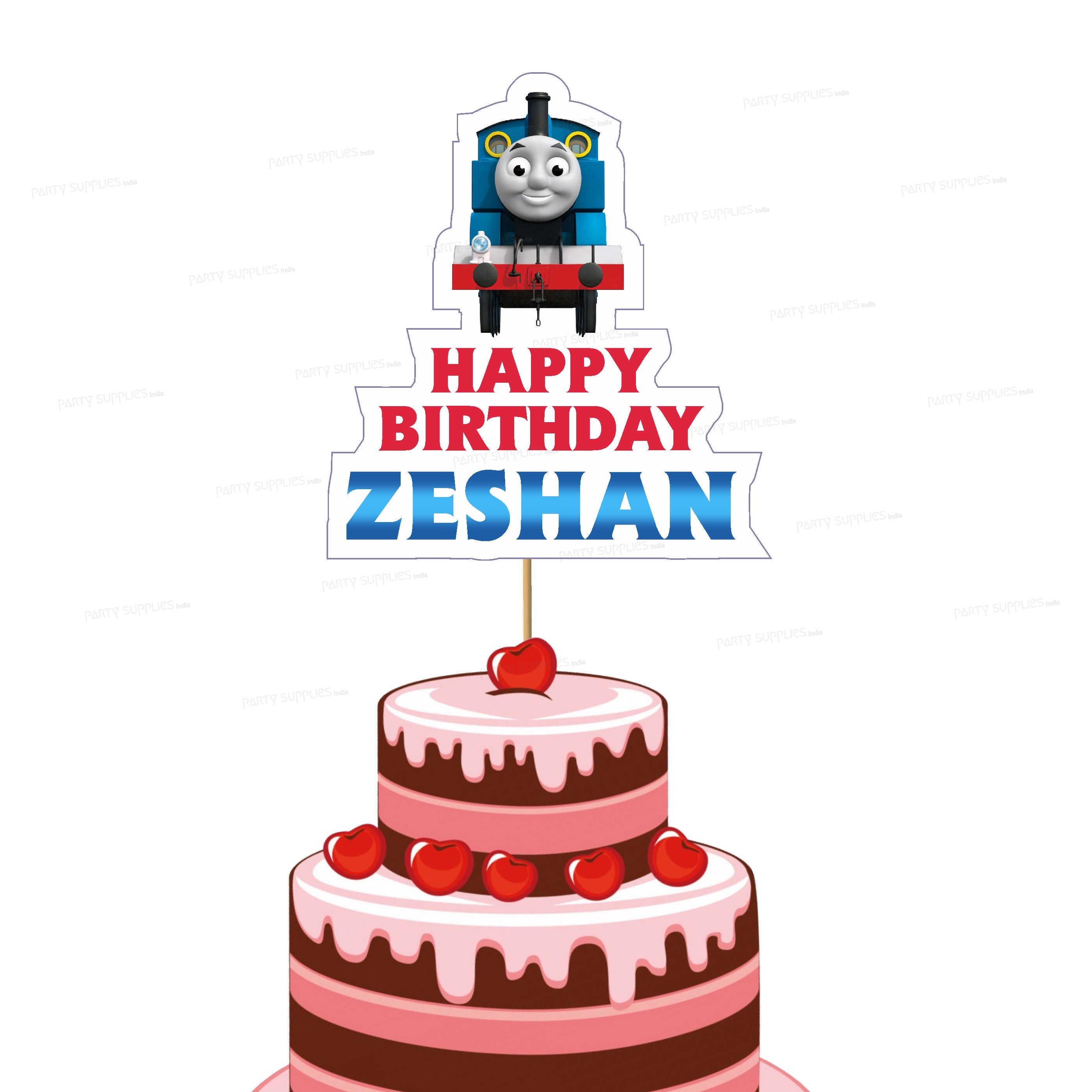 Thomas and Friends Theme Cake Topper