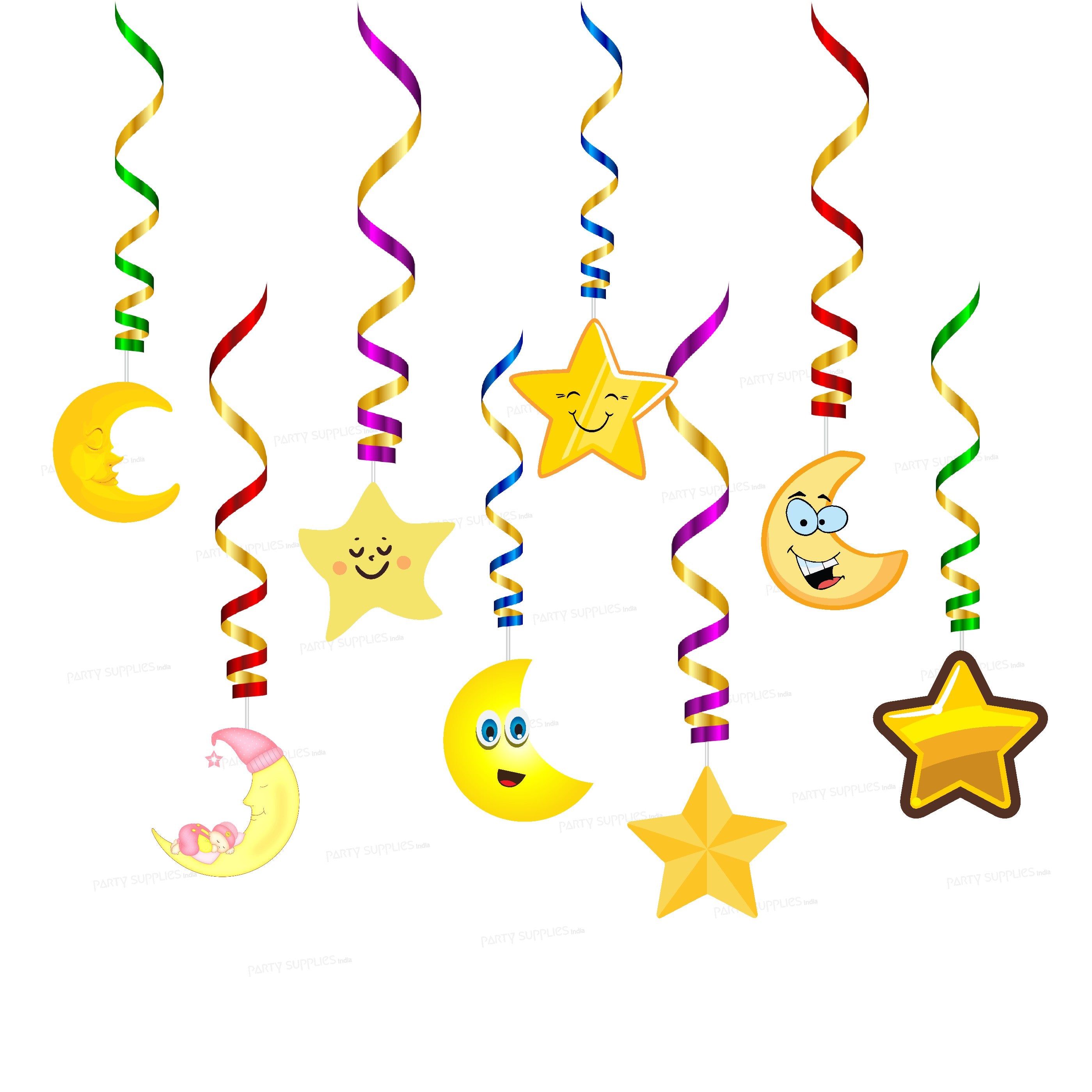 Twinkle Twinkle Little Star Boy Theme Swirls