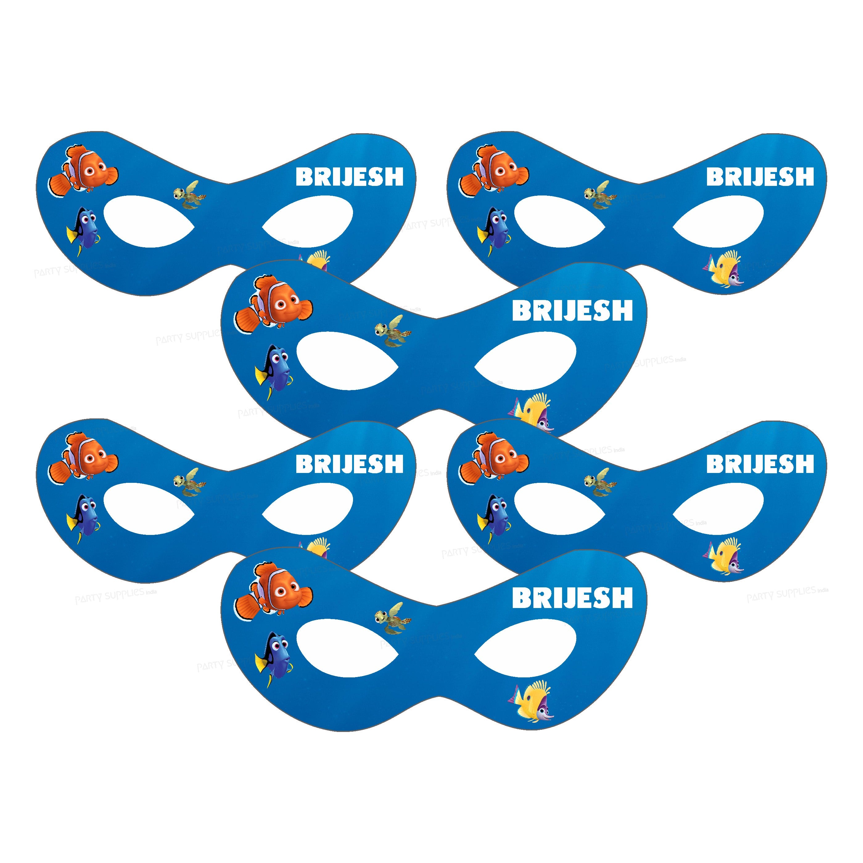Nemo and Dory Theme Customized Eye Mask