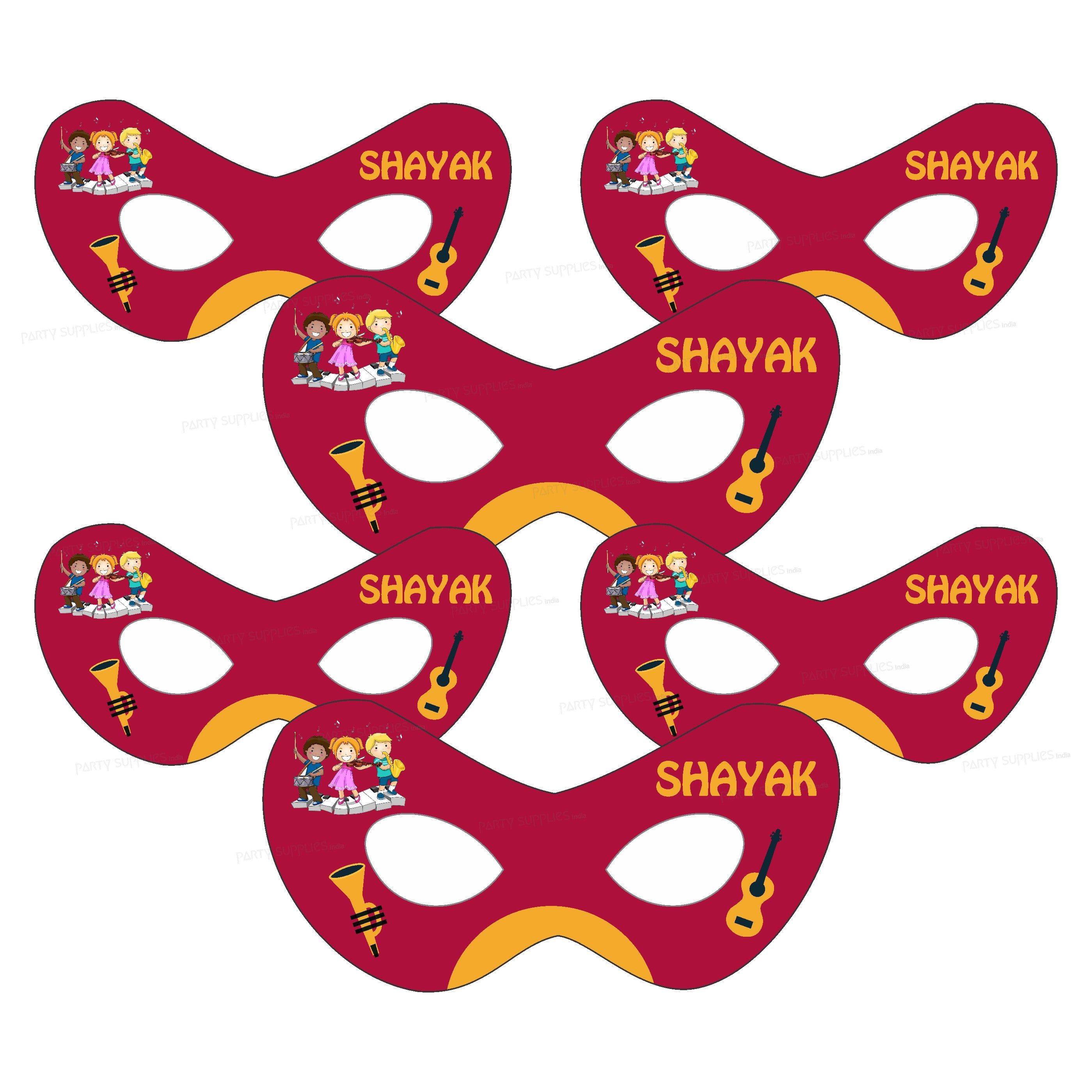 Music Theme Personalized Eye Mask